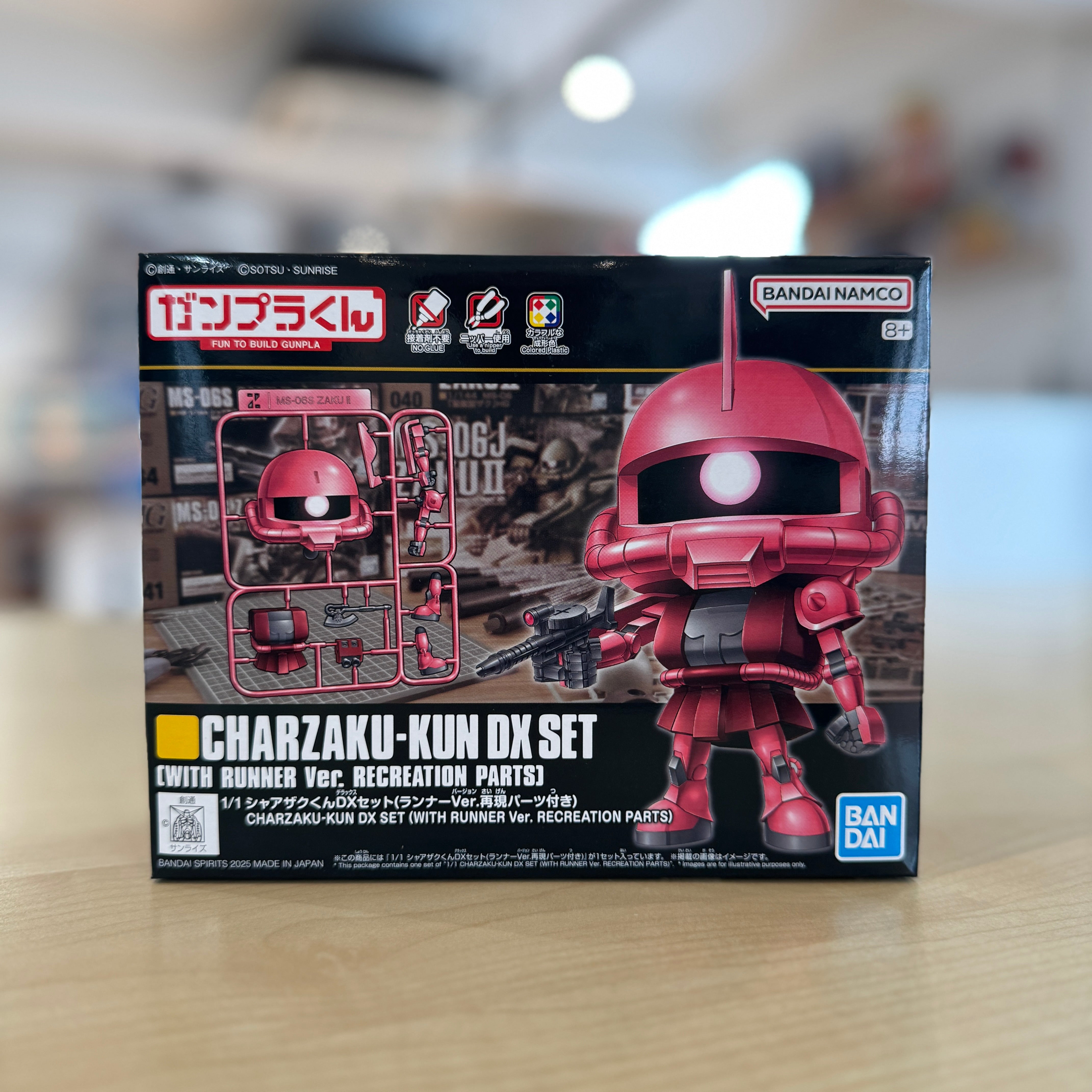 1/1 CharZaku-Kun DX Set (With Runner Ver. Recreation Parts)