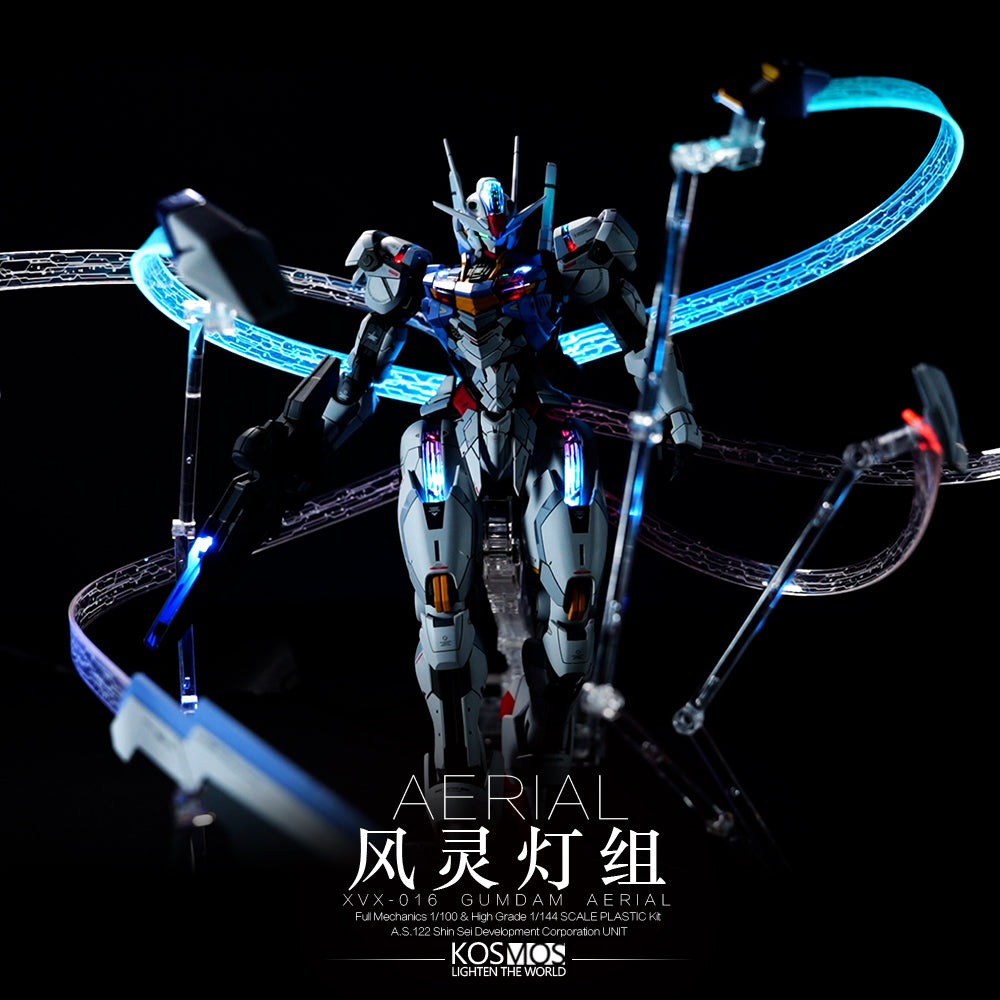 KOSMOS LED set Permet Score and Gund-Bit (For FM 1/100 Gundam Aerial) (Deluxe ver)