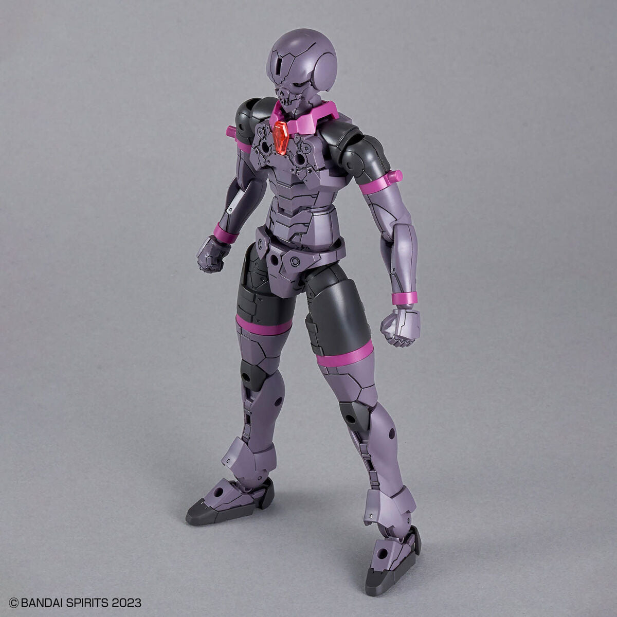 30MF Rosan Priest figure with gray and purple color scheme on a gray background