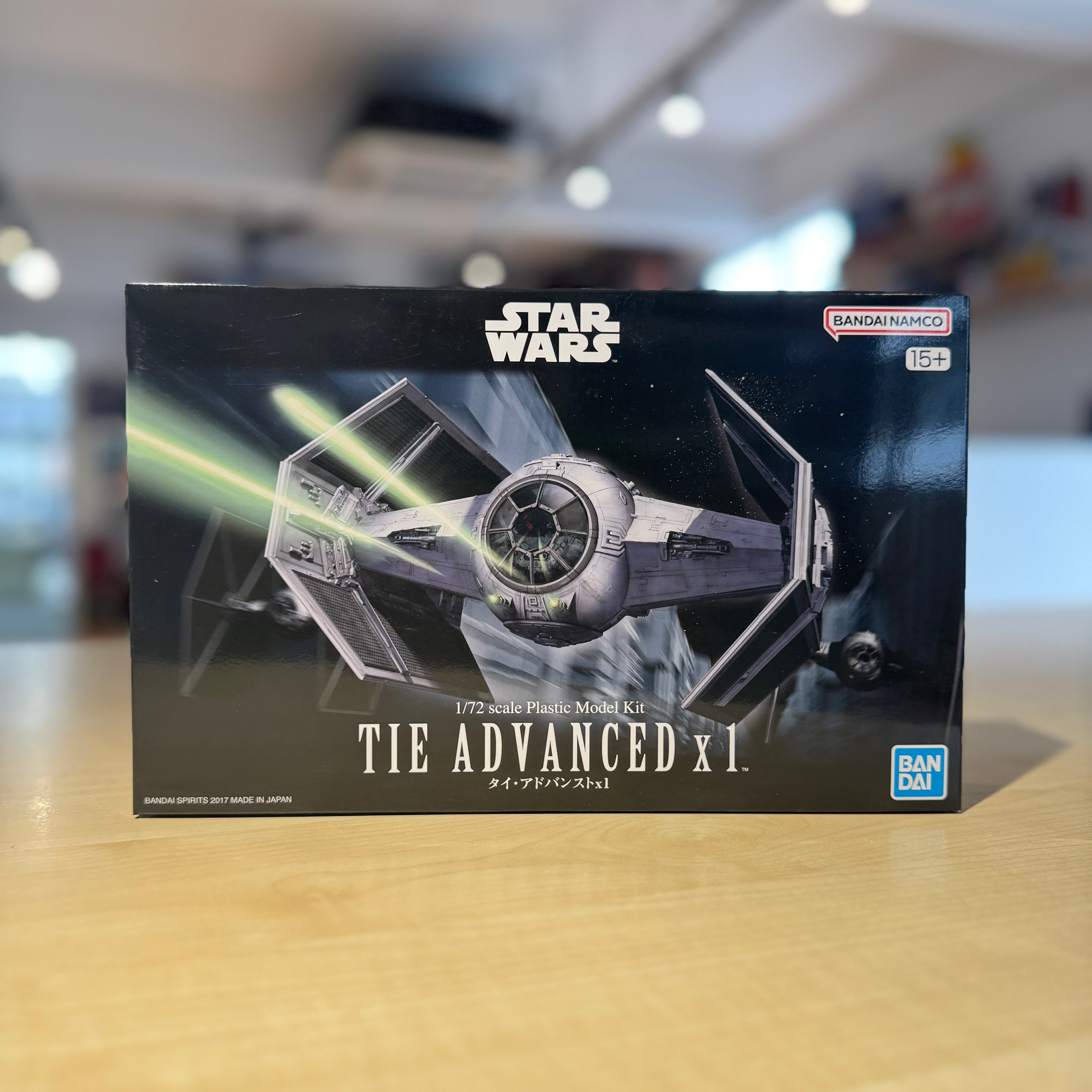 Bandai Star Wars Kit 1/72 TIE Advanced x1