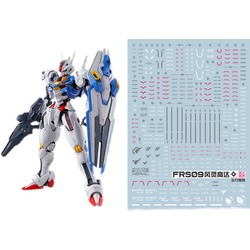 EVO Gundam Decal FM 1/100 Aerial Gundam (Fluorescent)