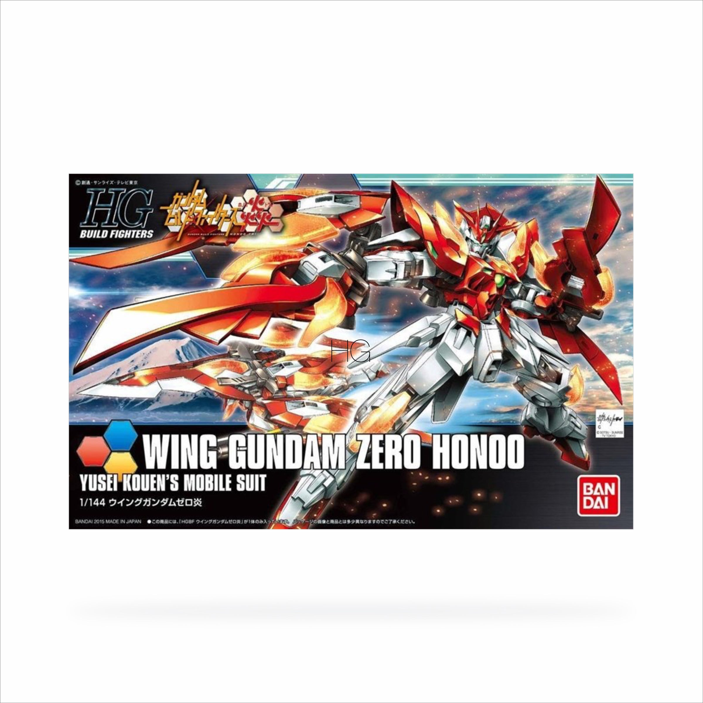 HGBF Wing Gundam Zero Honoo