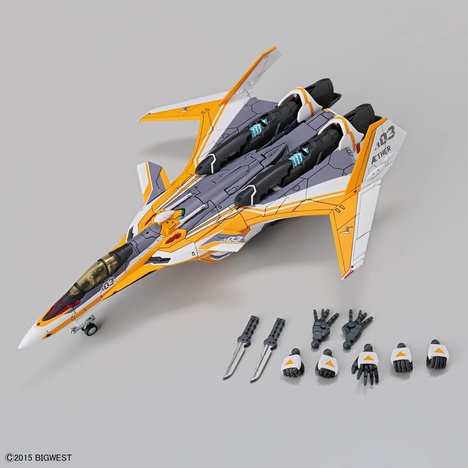 HG 1/100 VF-31E Siegfried (Chuck Mustang Use)