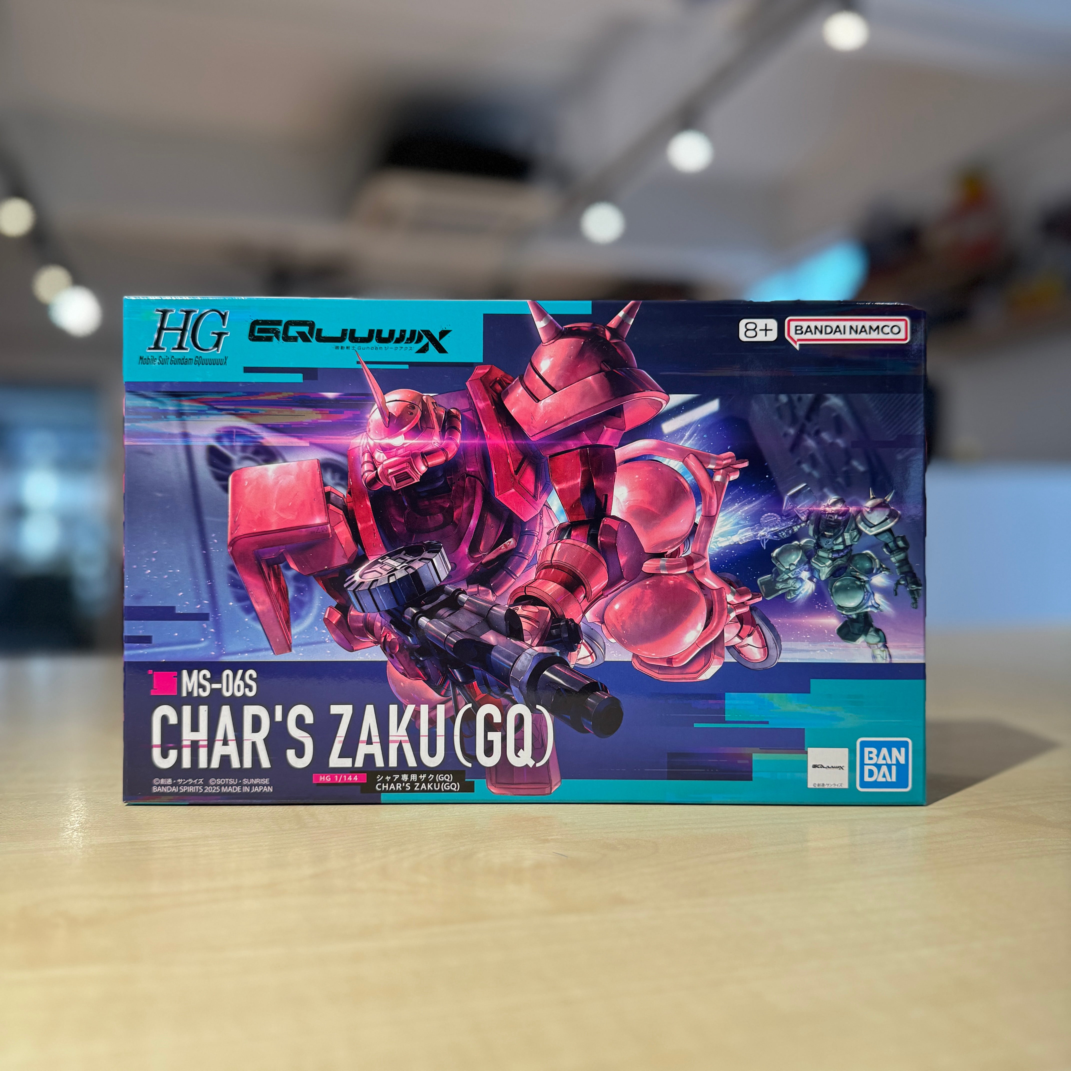 HG 1/144 Char’s Zaku (GQ)