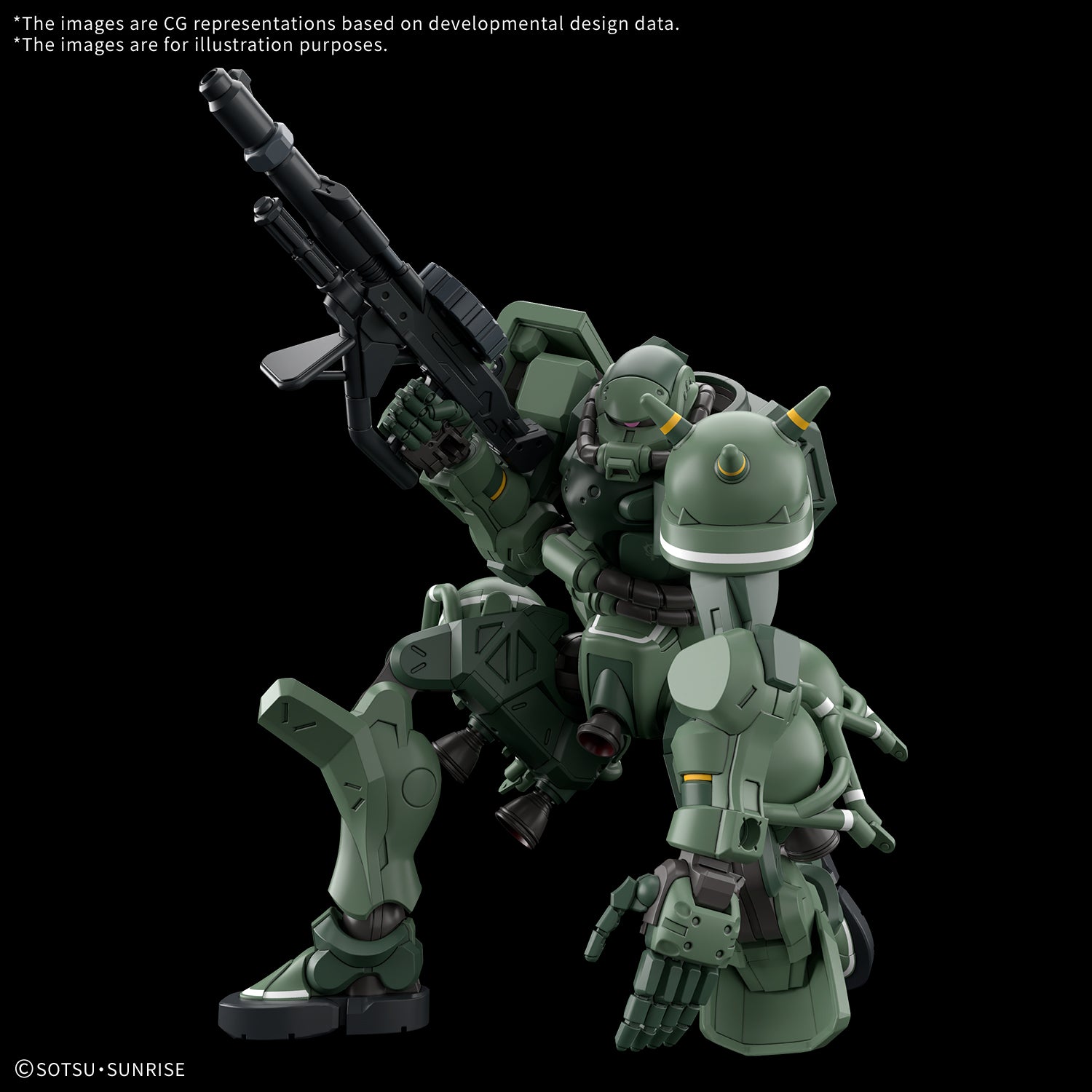 HG 1/144 Zaku (GQ)