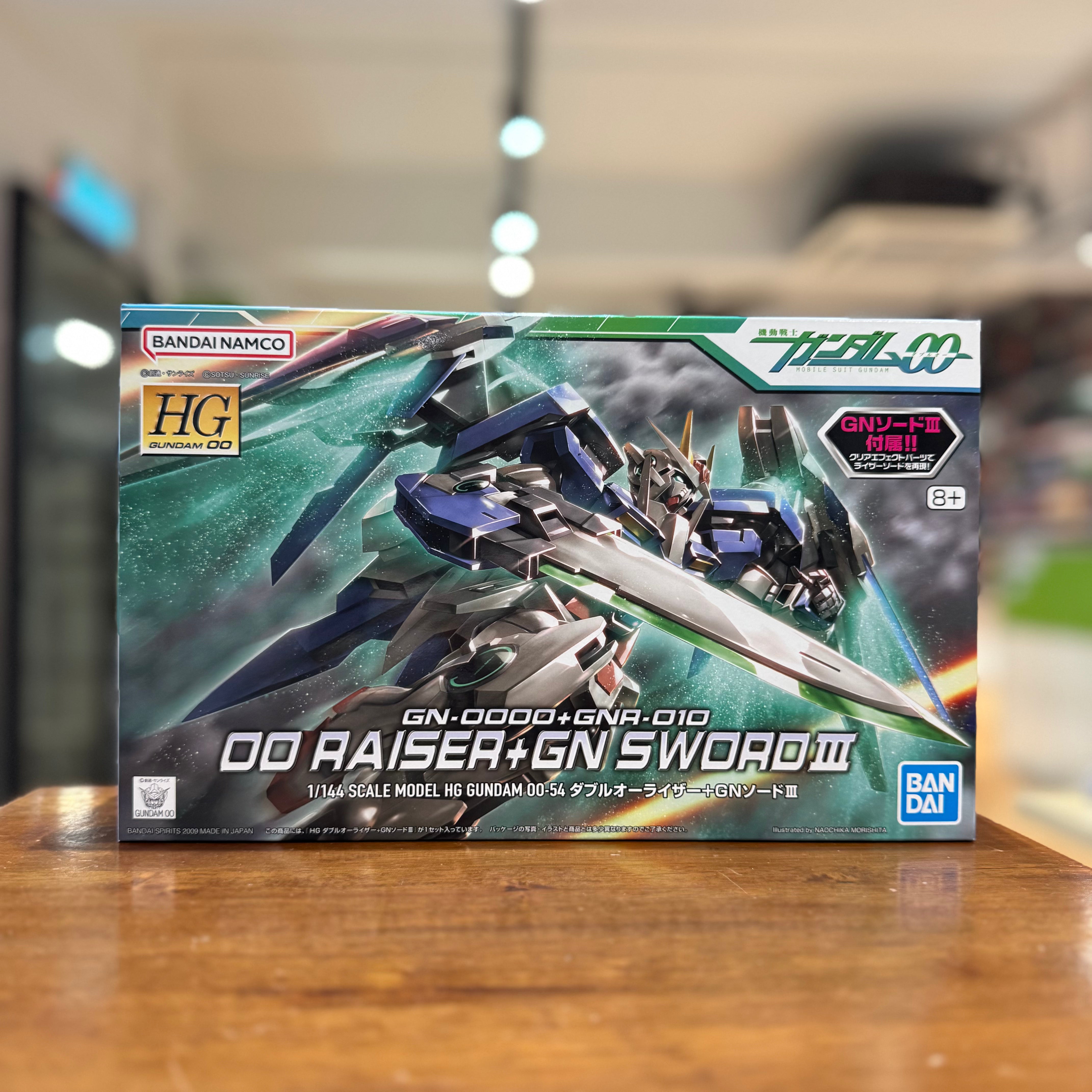 HG GN-0000+GNR-010 00 Raiser + GN Sword III