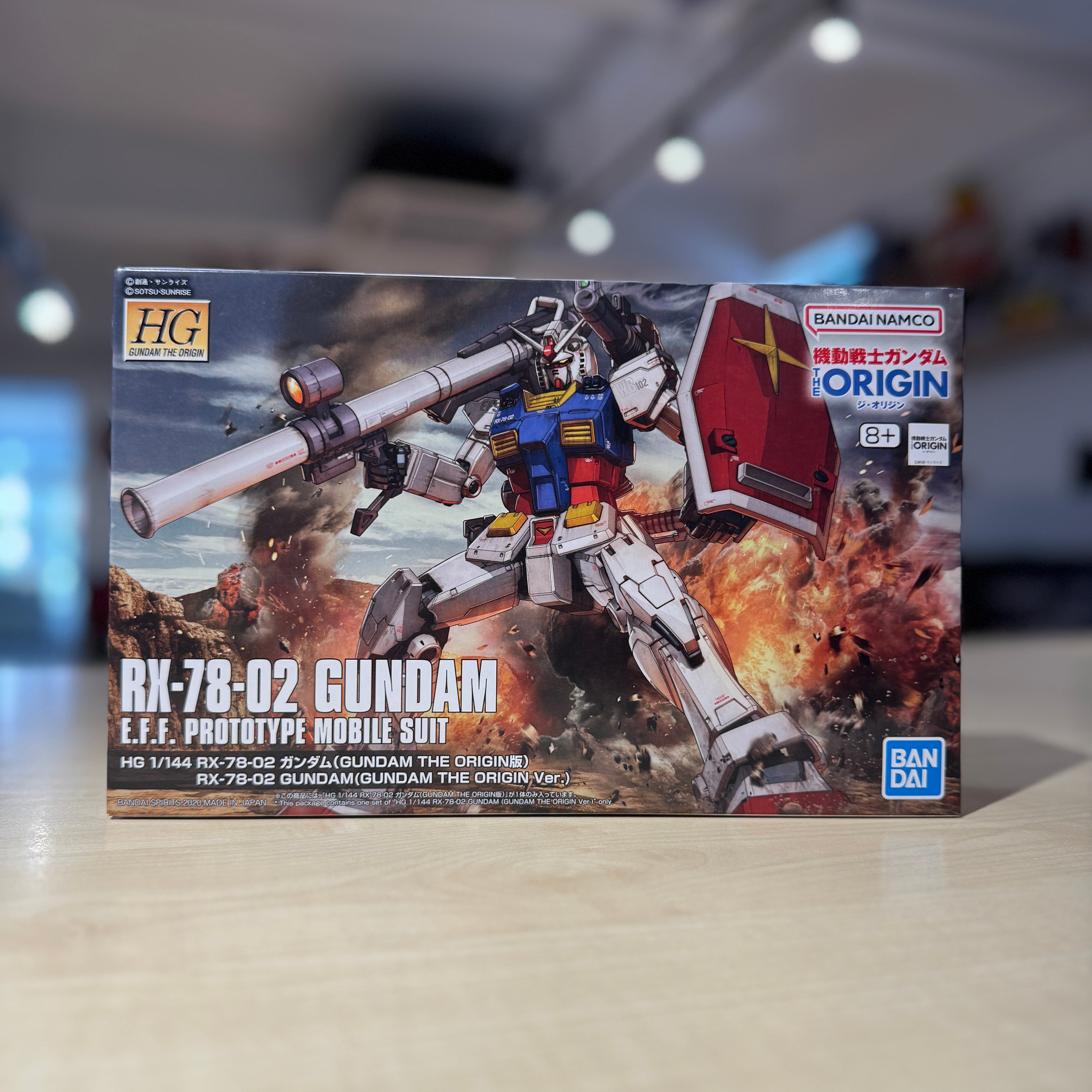 HG RX-78-02 Gundam (Gundam The Origin Ver.)