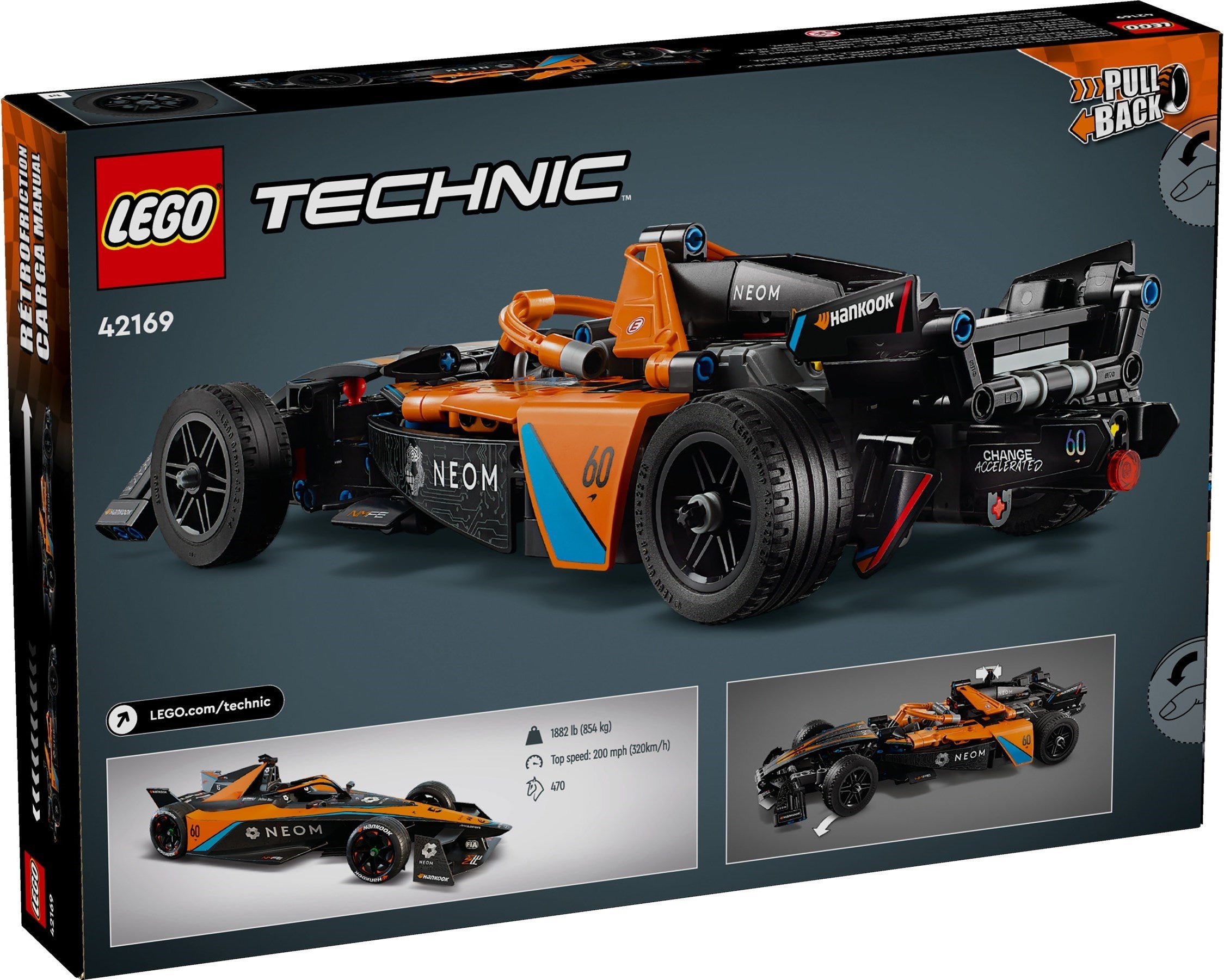 LEGO 42169 NEOM McLaren Formula E Team