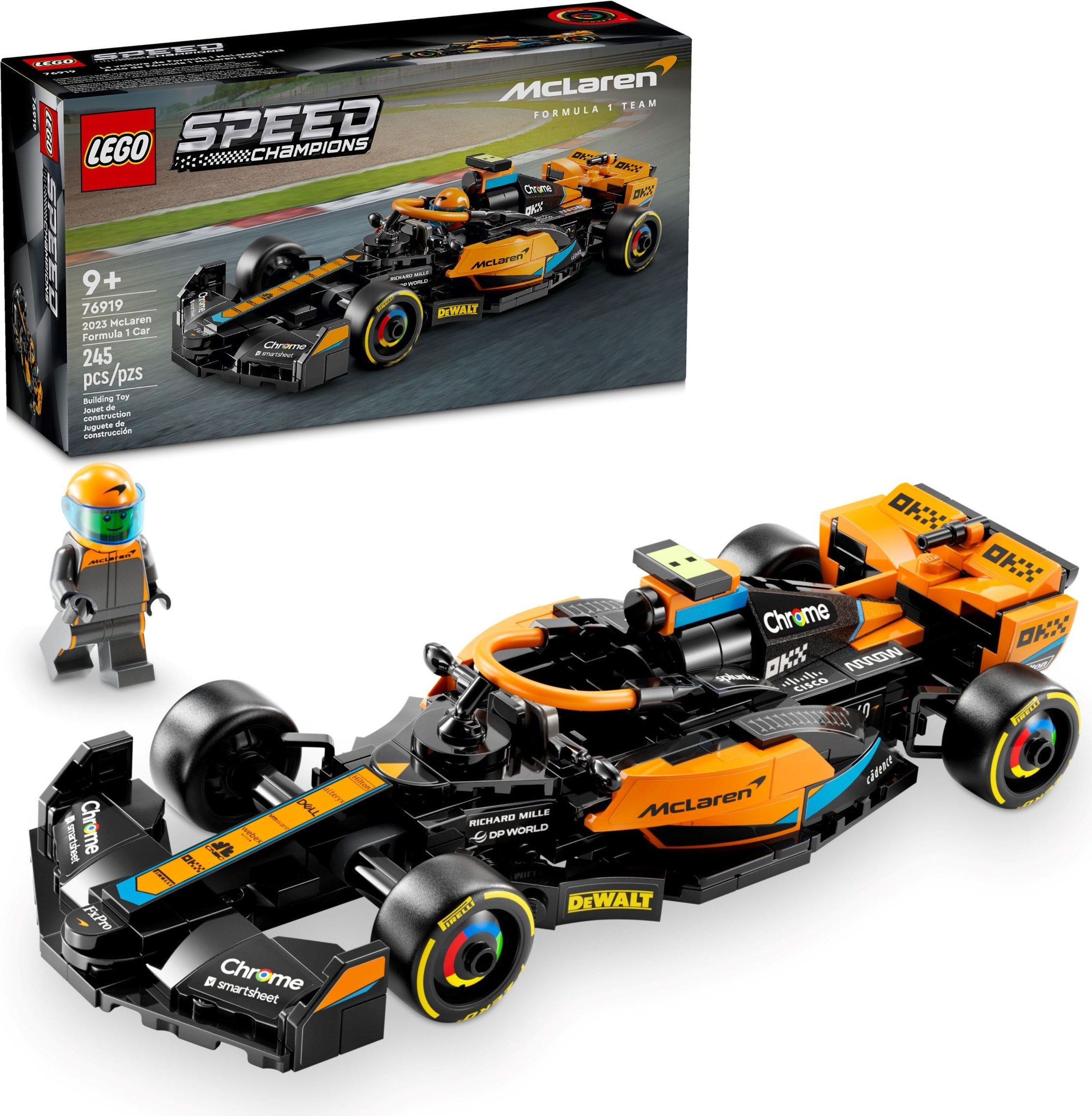 LEGO 76919 2023 McLaren Formula 1 Car