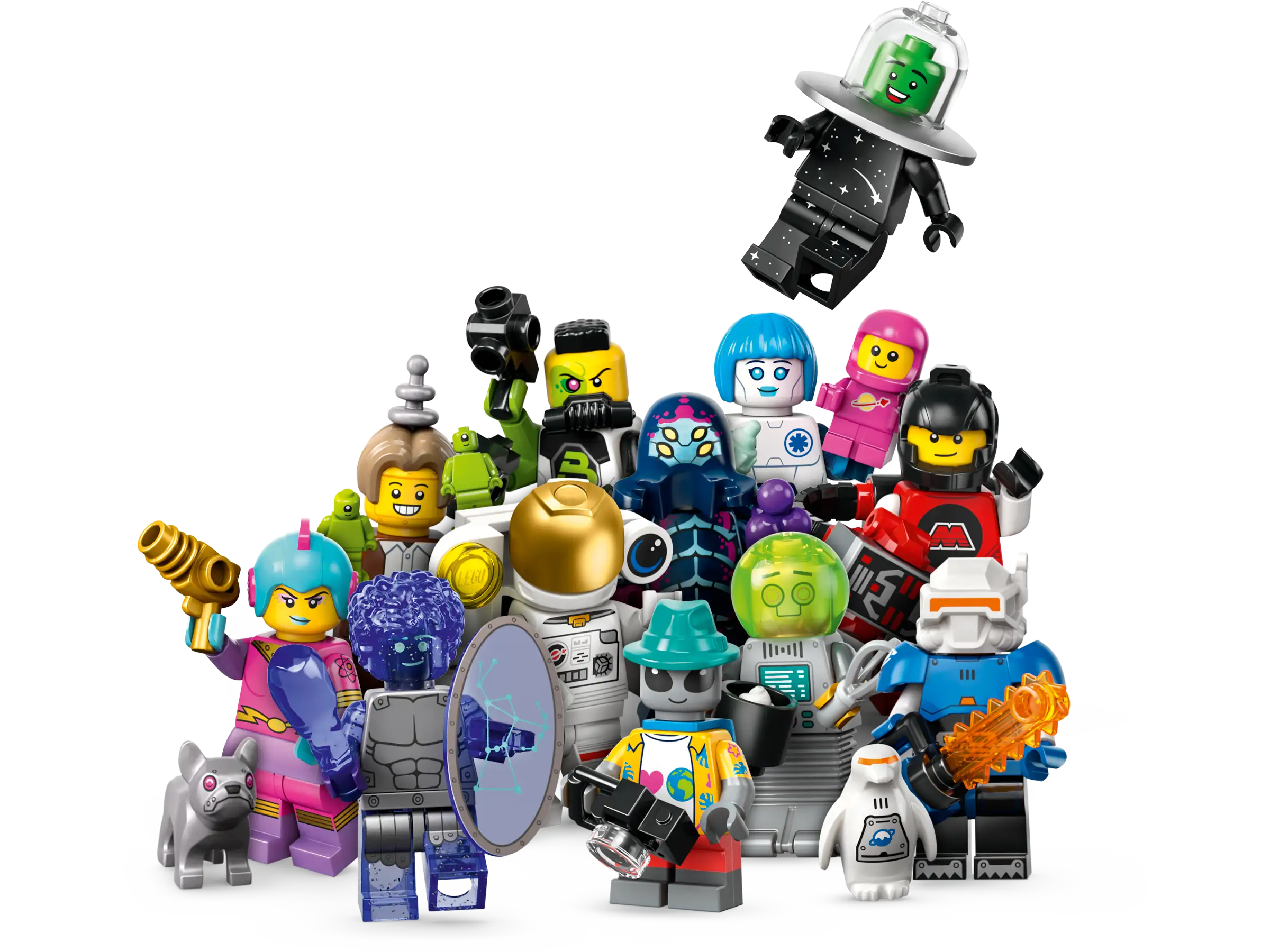 71046 Minifigures Series 26 Space - Complete Set
