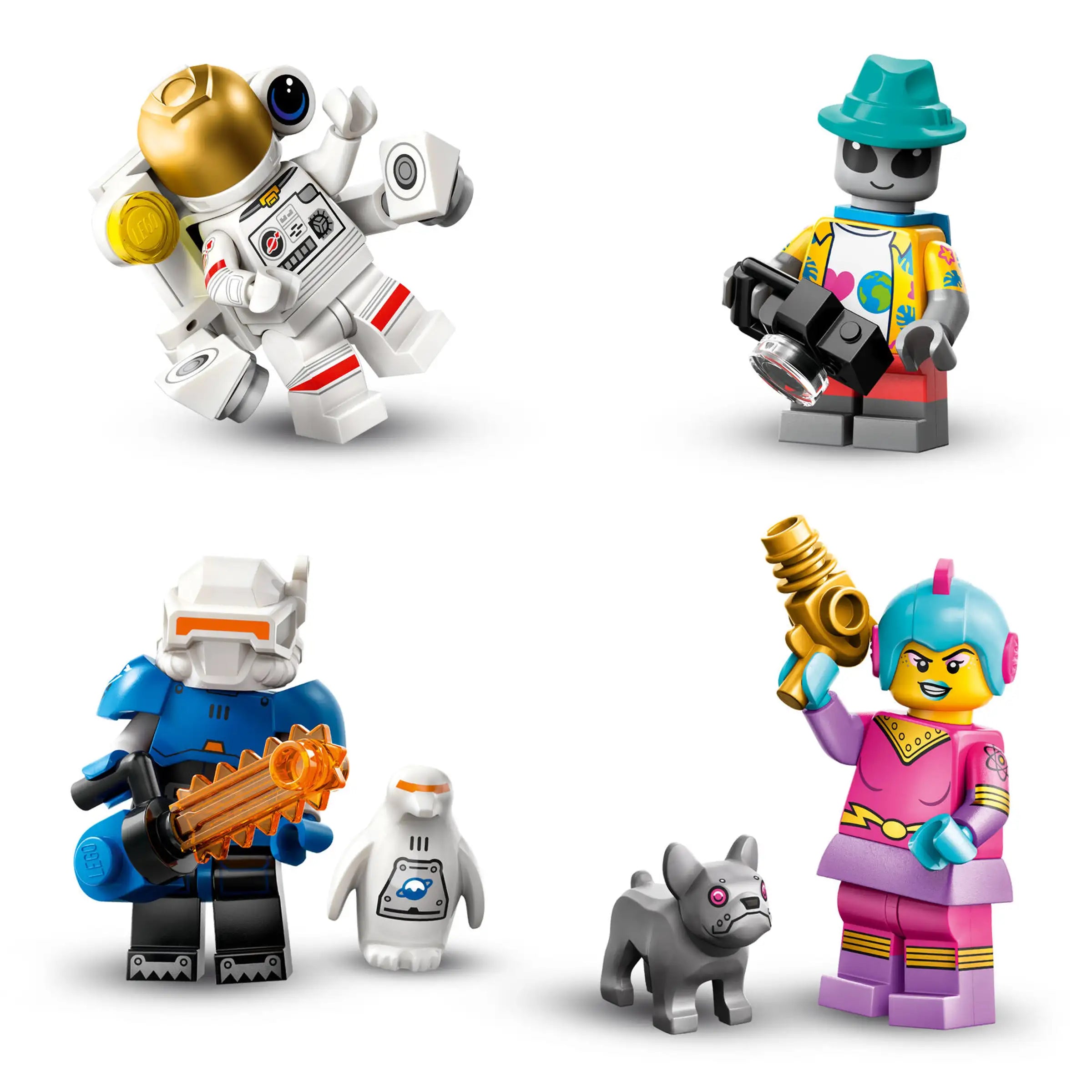 71046 Minifigures Series 26 Space - Complete Set
