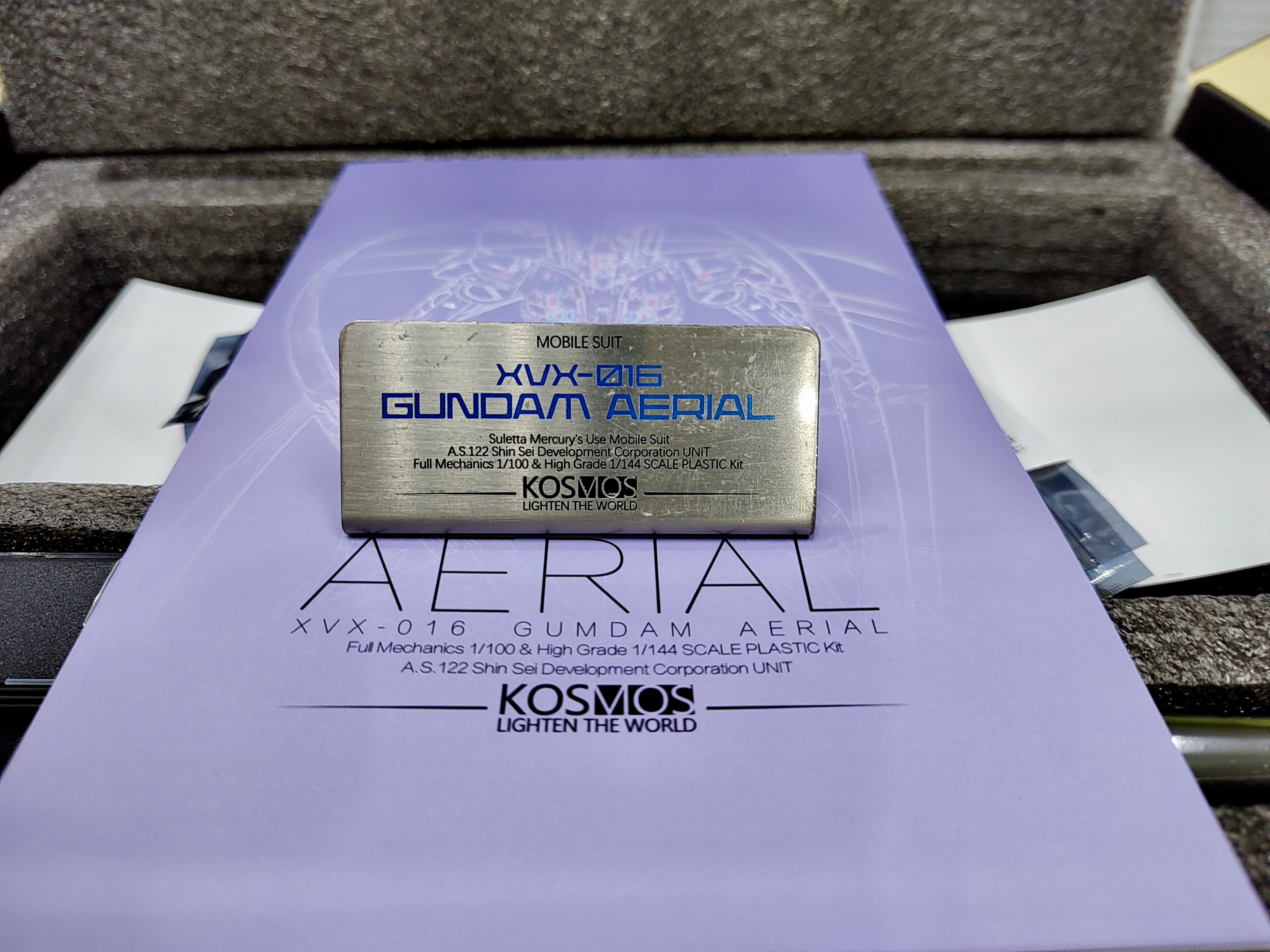 KOSMOS LED set Permet Score and Gund-Bit (For FM 1/100 Gundam Aerial) (Deluxe ver)