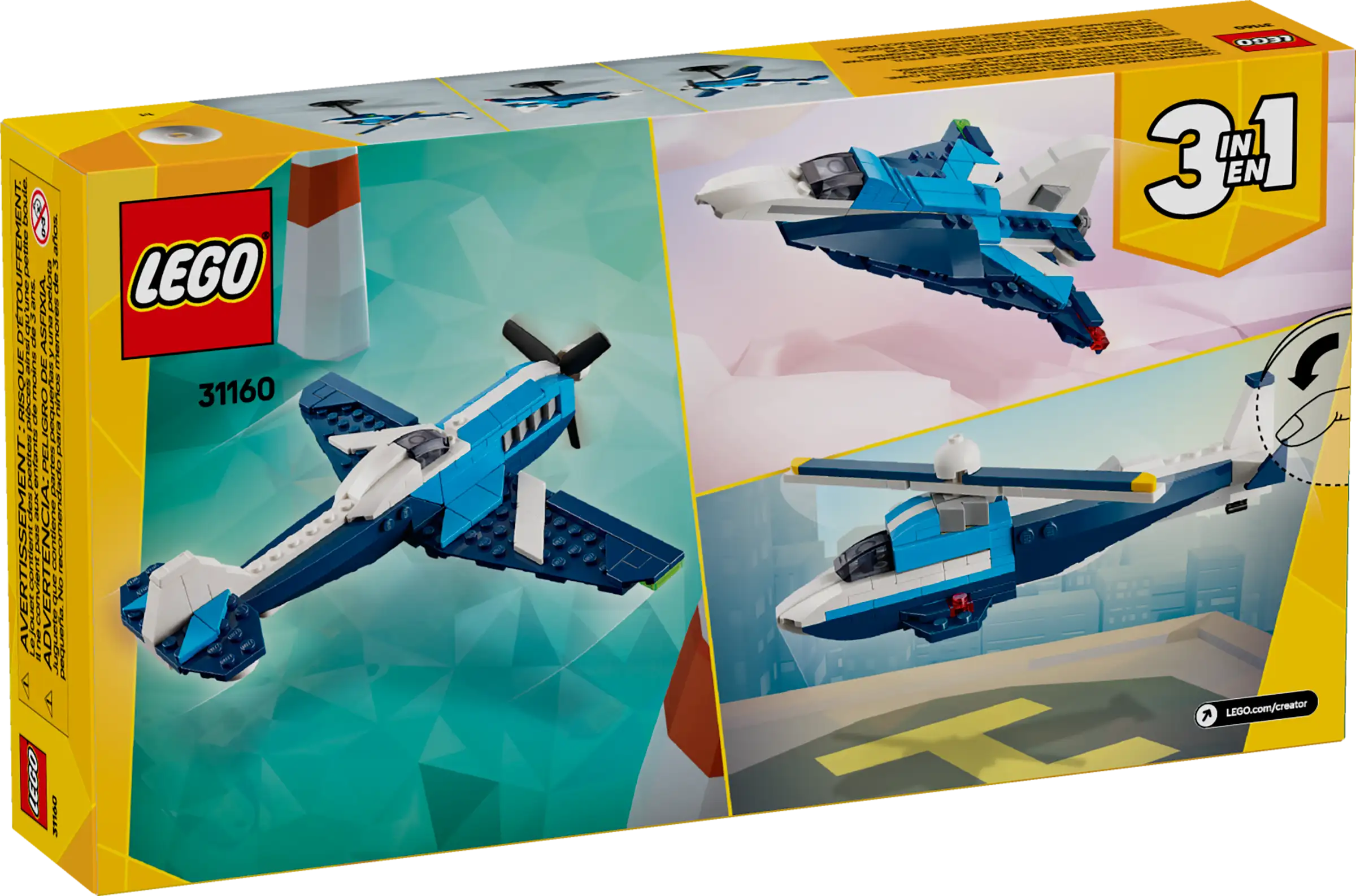 LEGO 31160 Race Plane