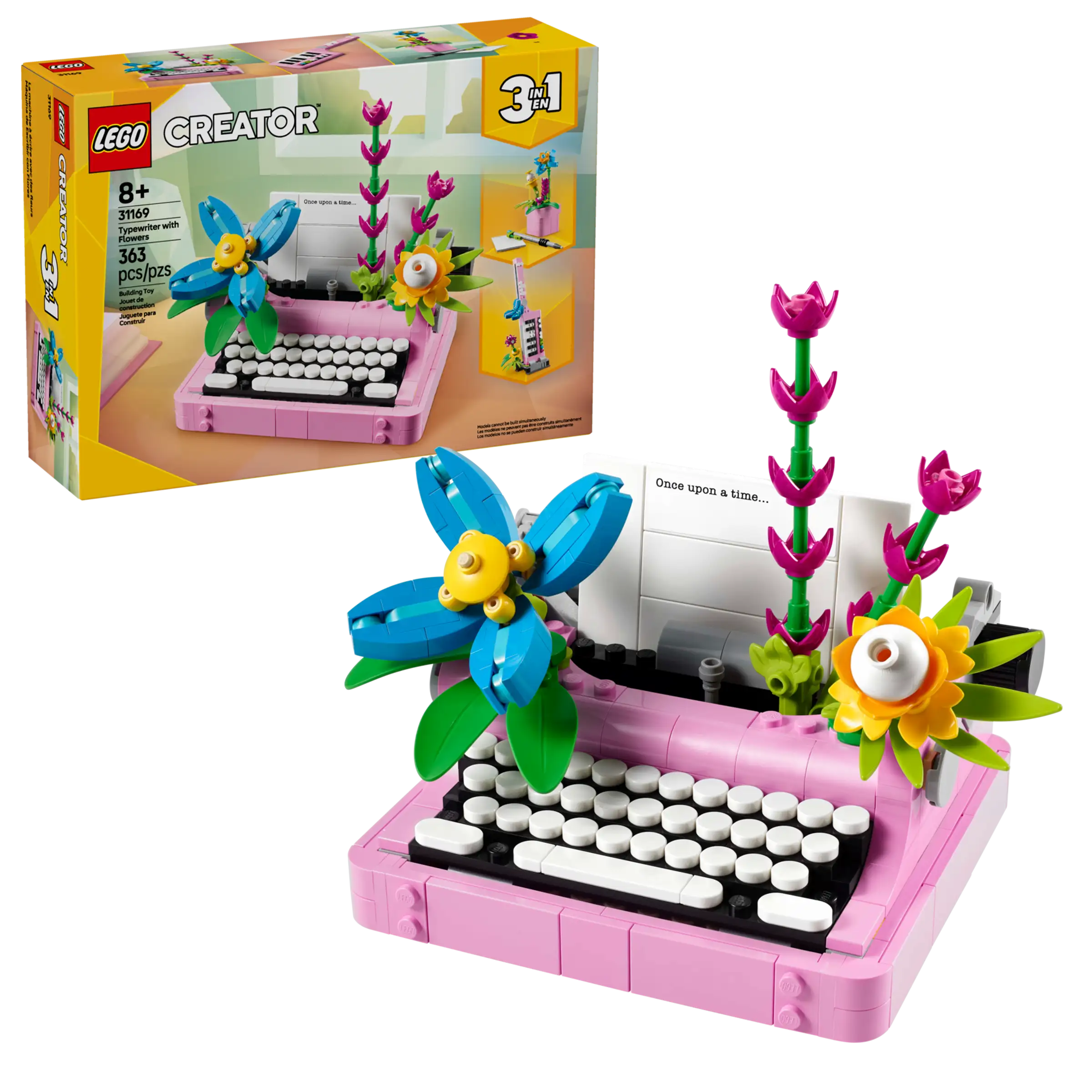 LEGO 31169 Typewriter with Flowers