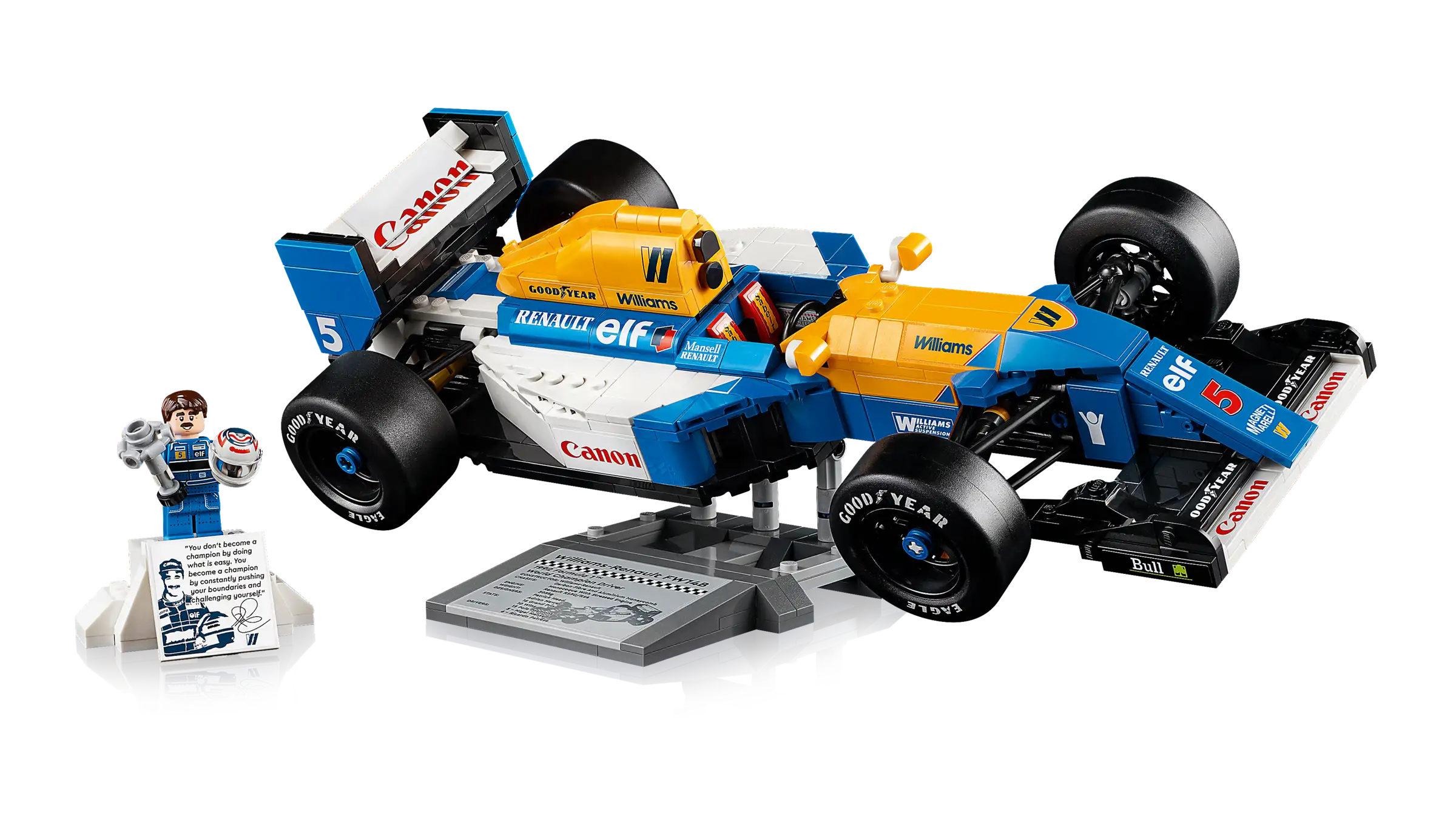 LEGO 10353 Williams Racing FW14B & Nigel Mansell