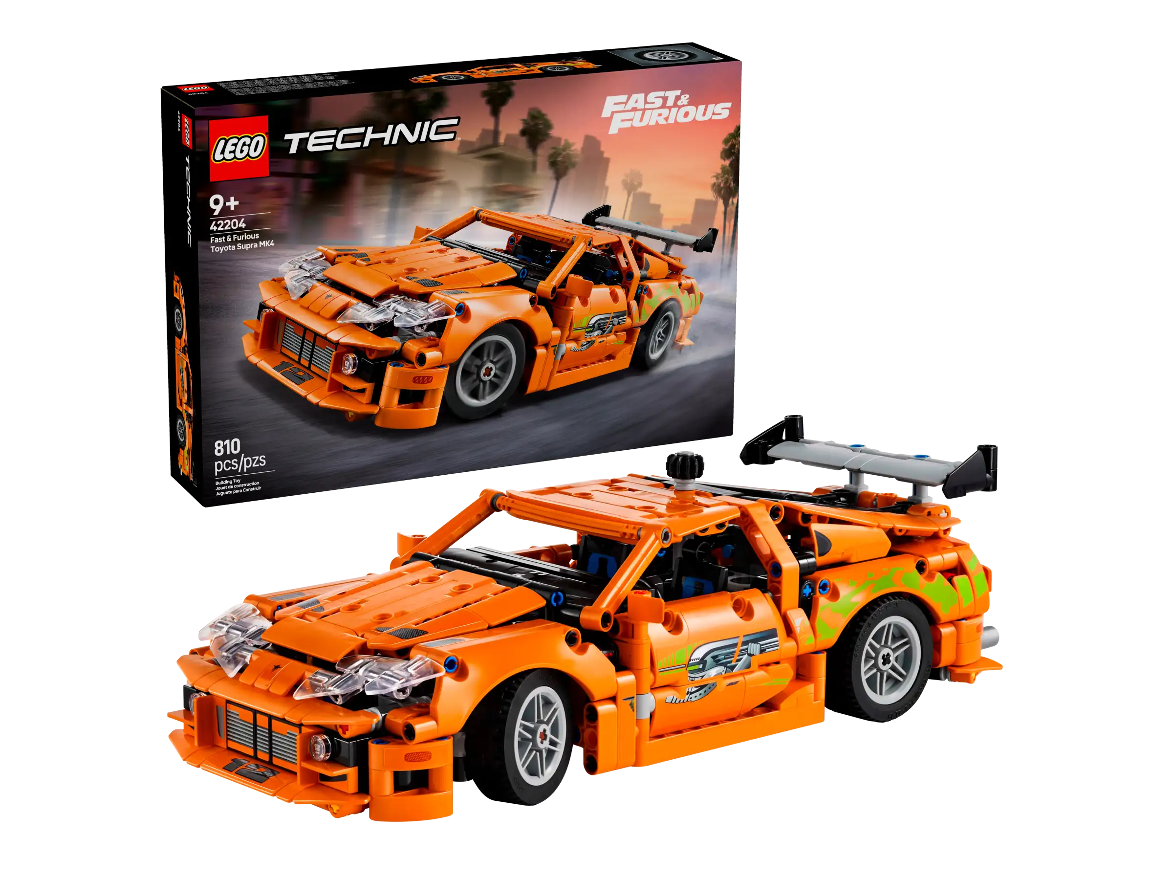 LEGO 42204 Fast & Furious Toyota Supra MK4