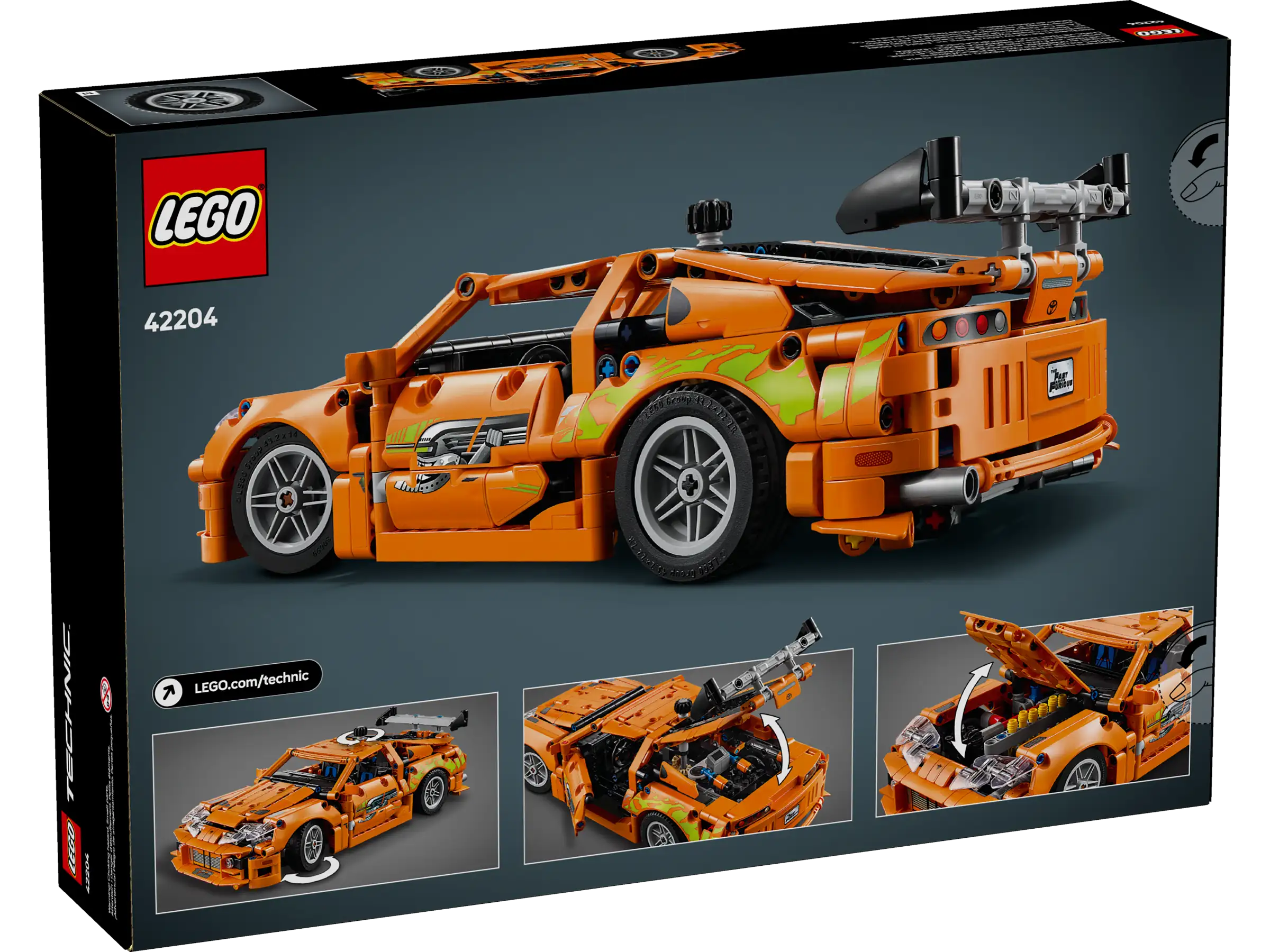 LEGO 42204 Fast & Furious Toyota Supra MK4