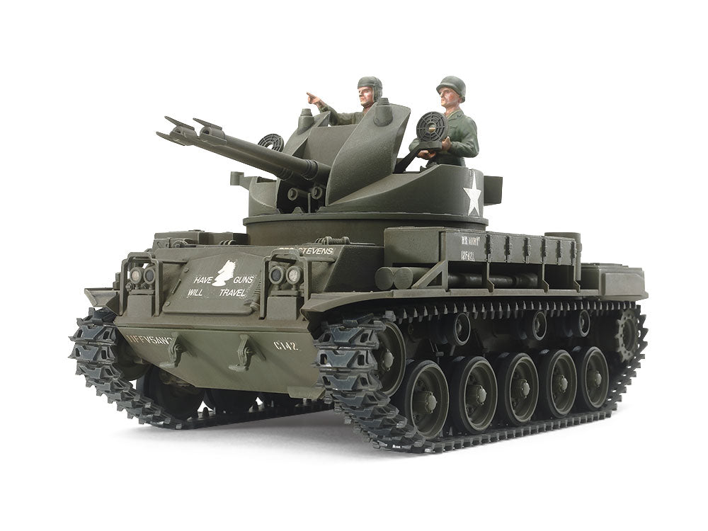 Tamiya 1/35 U.S. Self-Propelled A.A. Gun M42 Duster (w/3 Figures) 35161