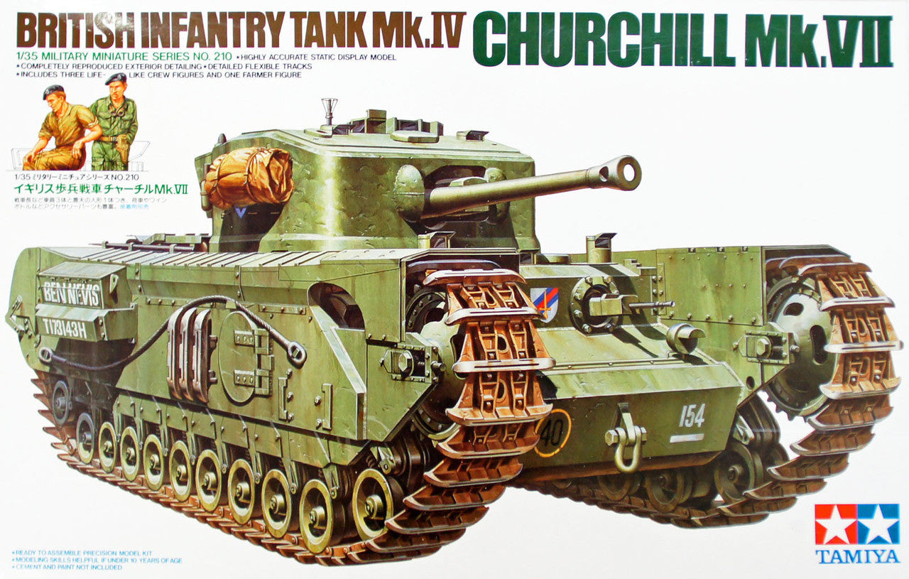 Tamiya 1/35 British Infantry Tank Mk.IV Churchill Mk.VII 35210