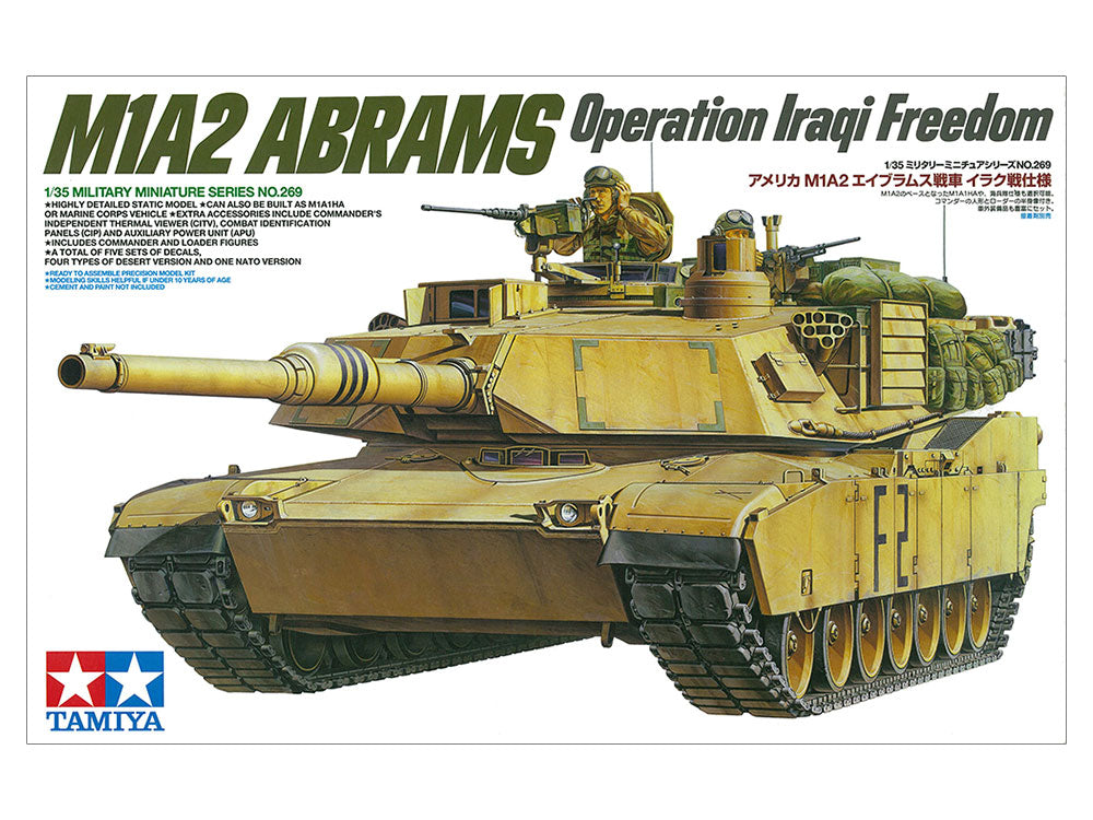 Tamiya 1/35 M1A2 Abrams Operation Iraqi Freedom 35269