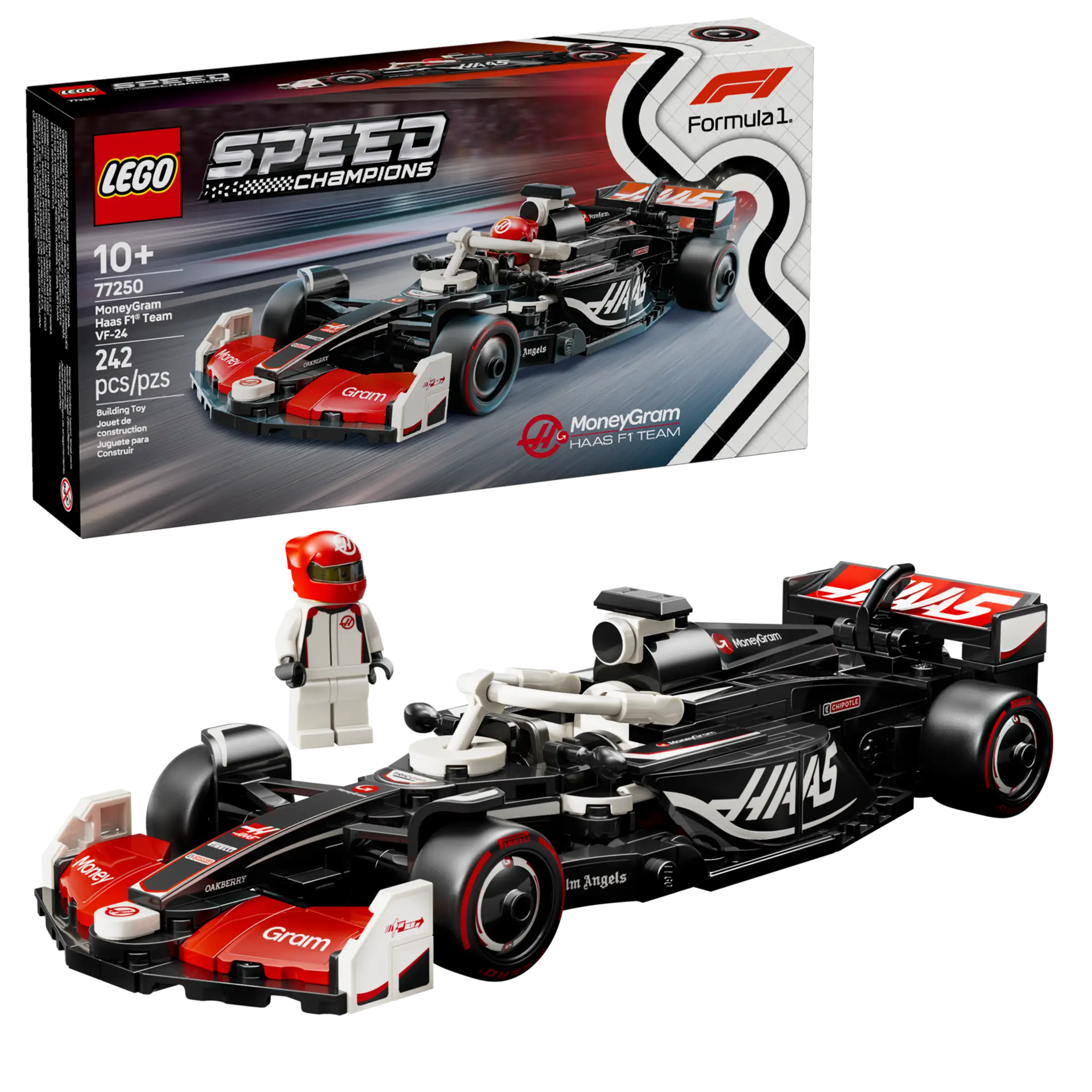 LEGO 77250 MoneyGram Haas F1 Team VF-24