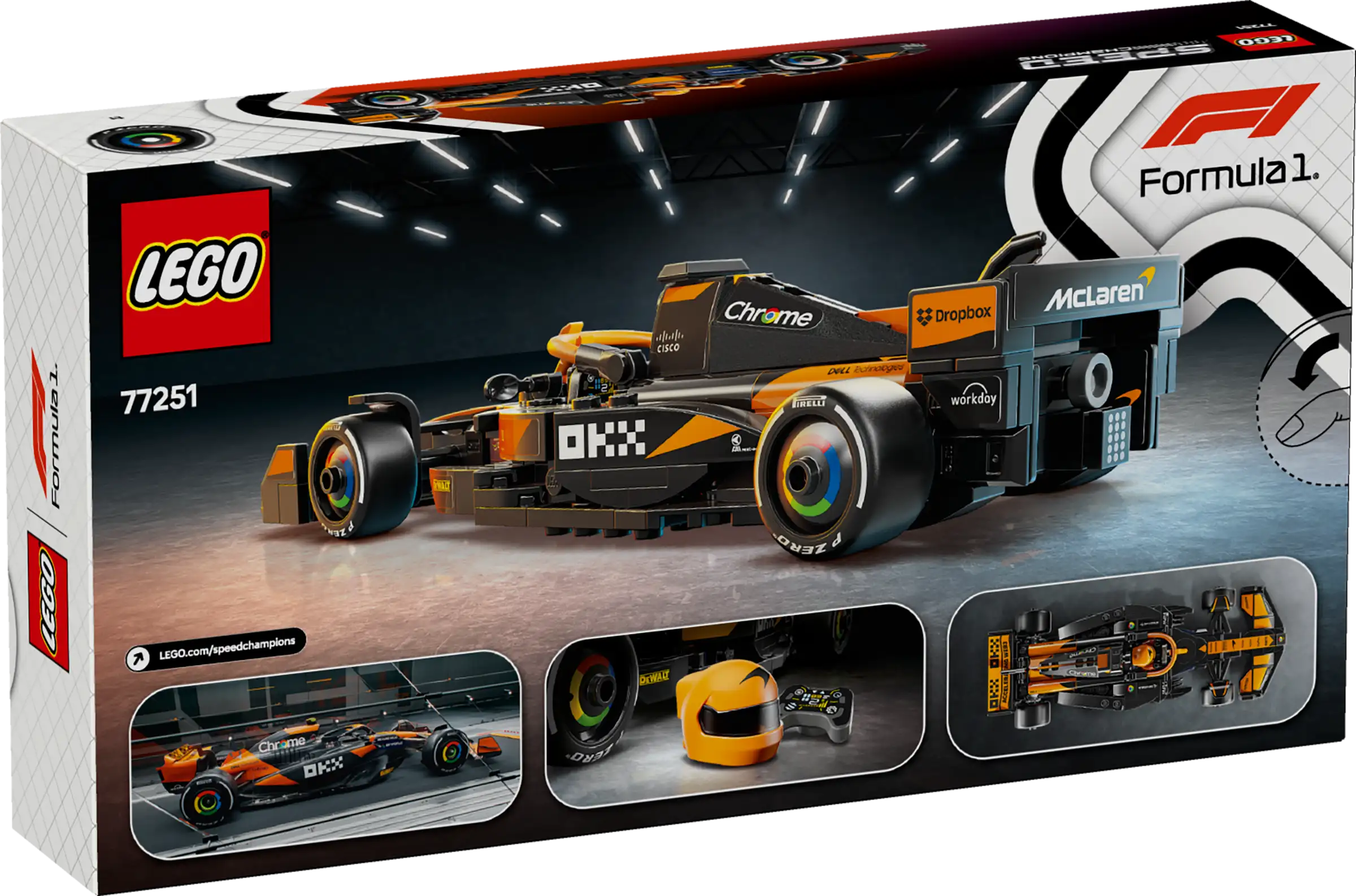 LEGO 77251 McLaren F1 Team MCL38