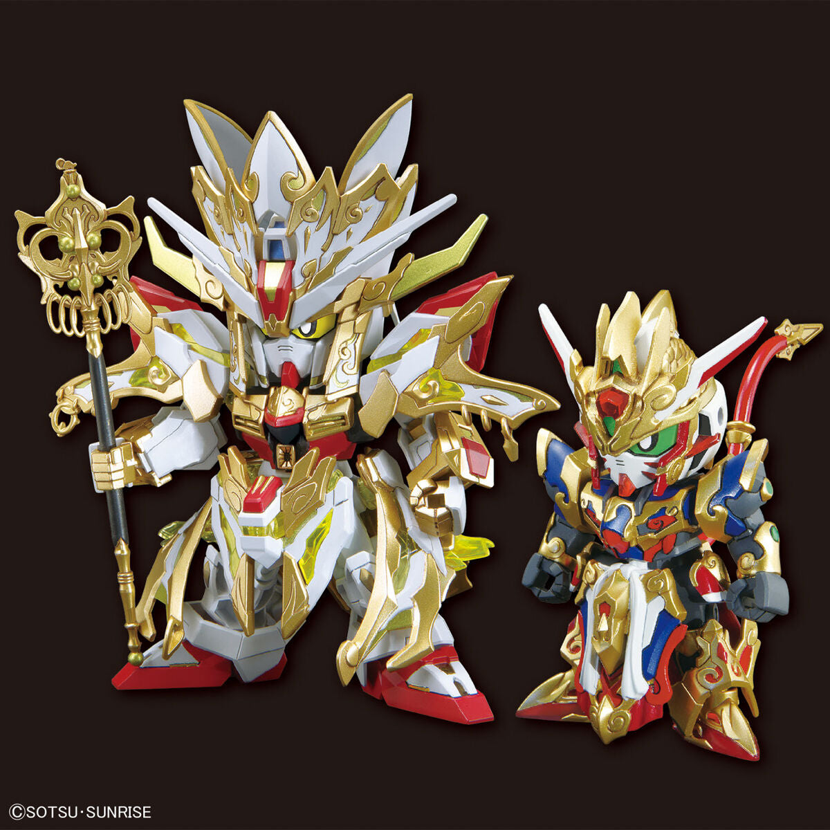 SDW Heroes Revival of The Heroes! Wukong Impulse Gundam (Childhood Ver.) & Sanzang Strike Freedom Gundam Set