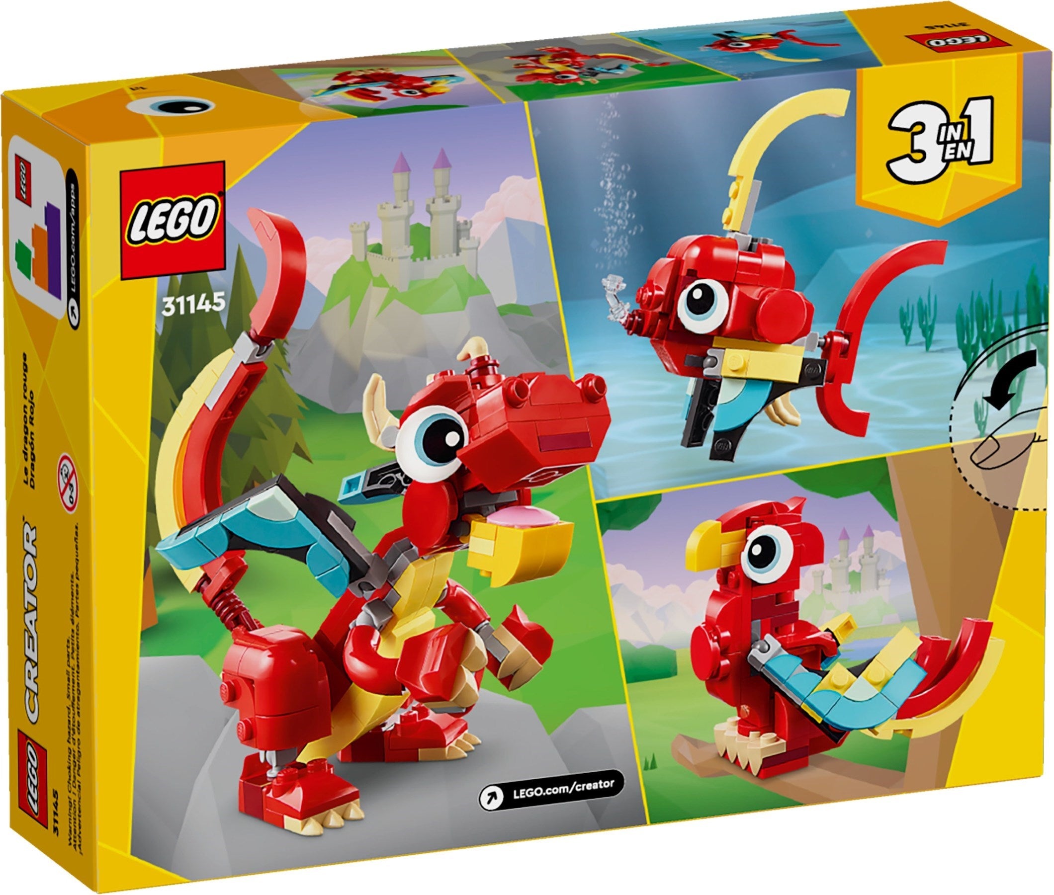 LEGO 31145 Red Dragon