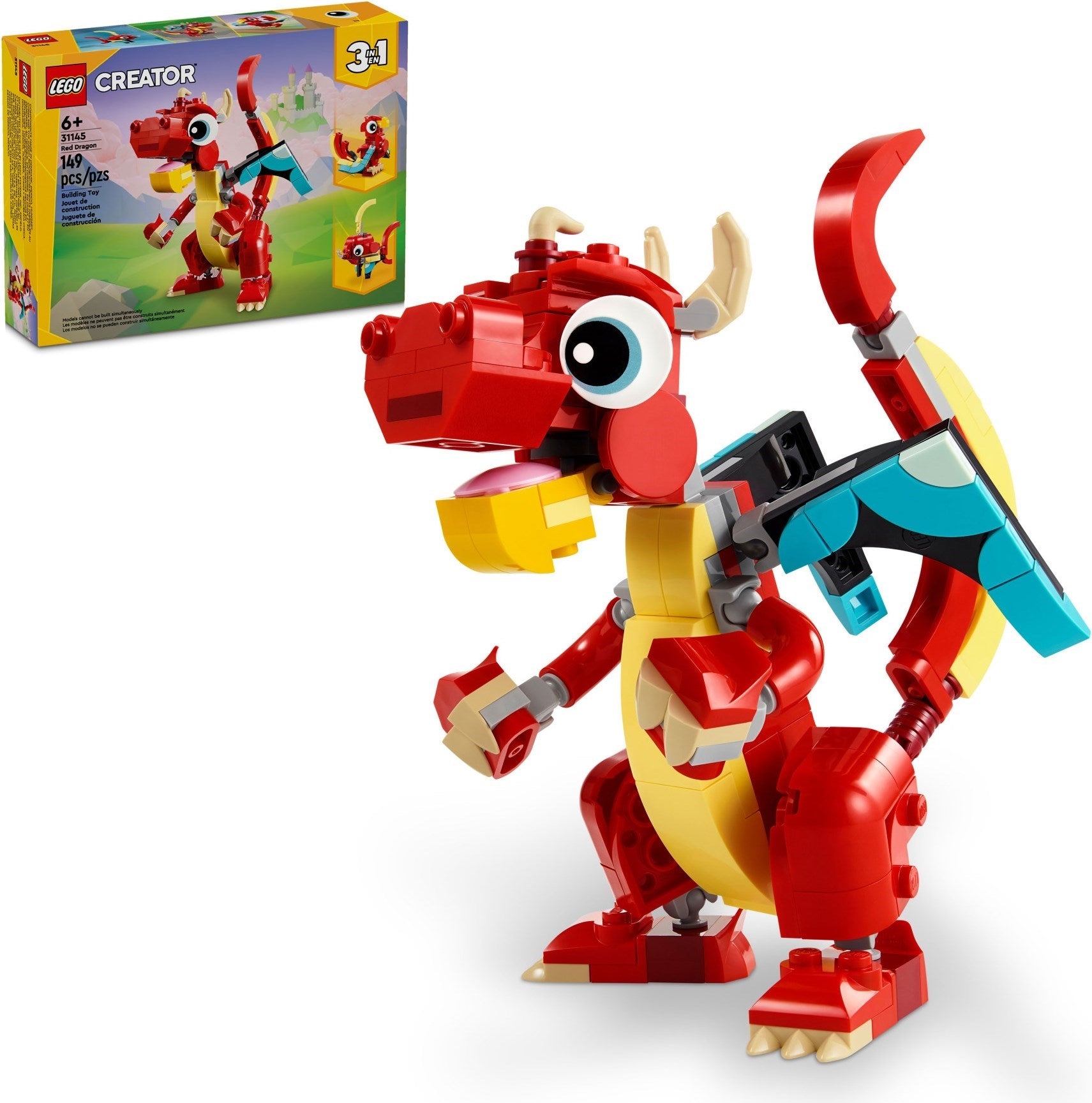 LEGO 31145 Red Dragon