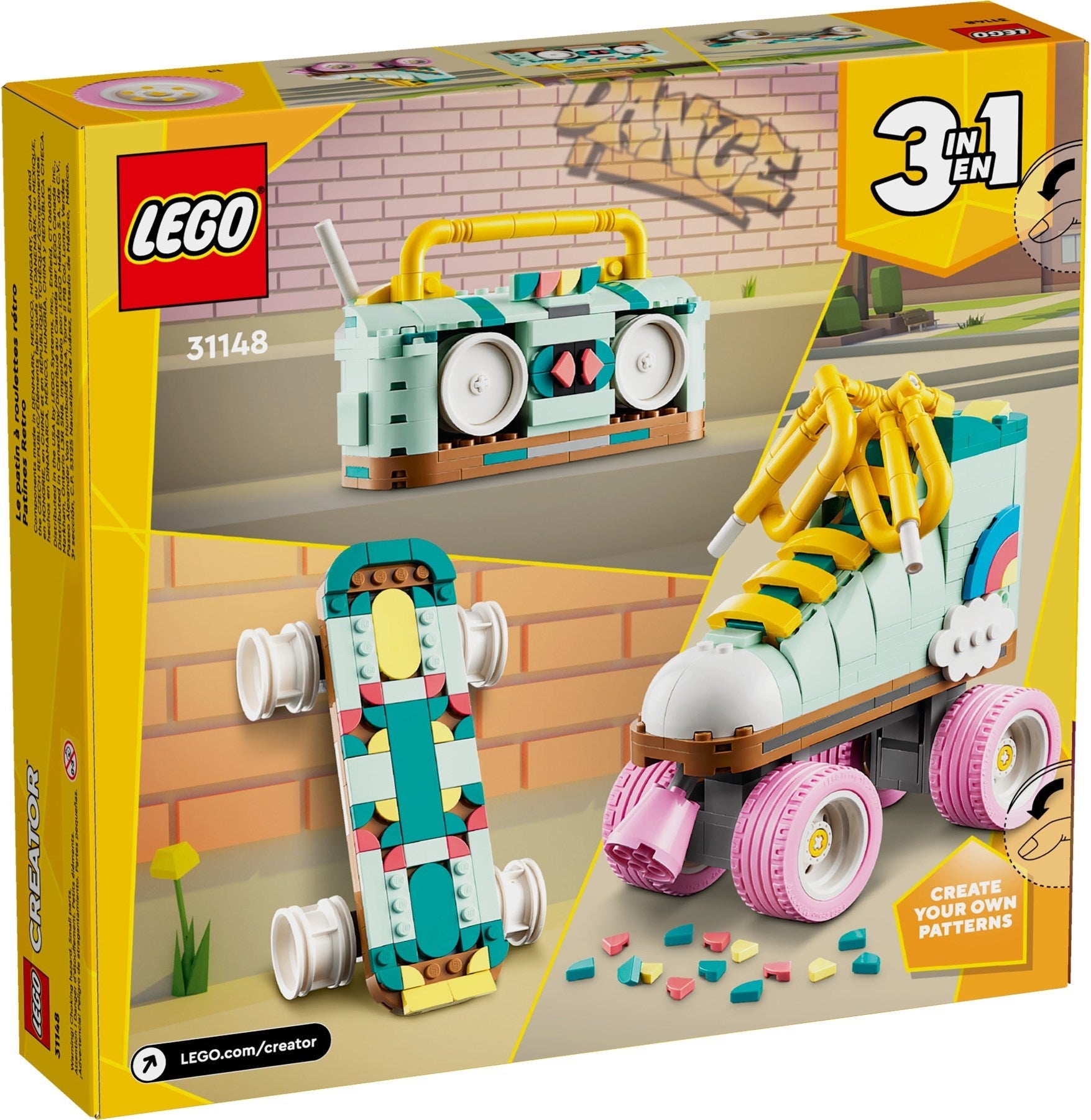 LEGO 31148 Retro Roller Skate