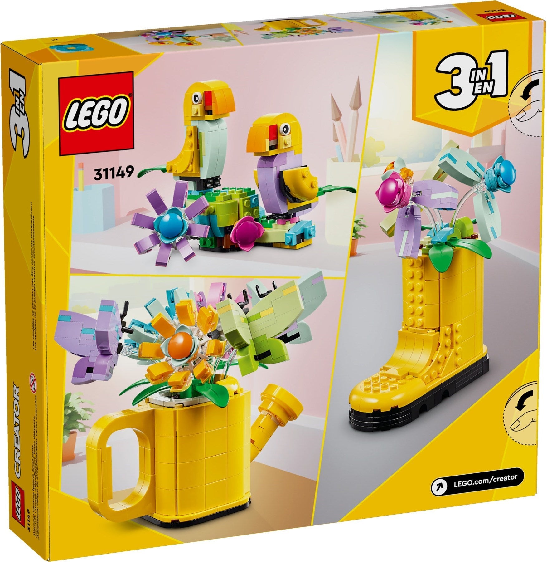 LEGO 31149 Flowers in Watering Can