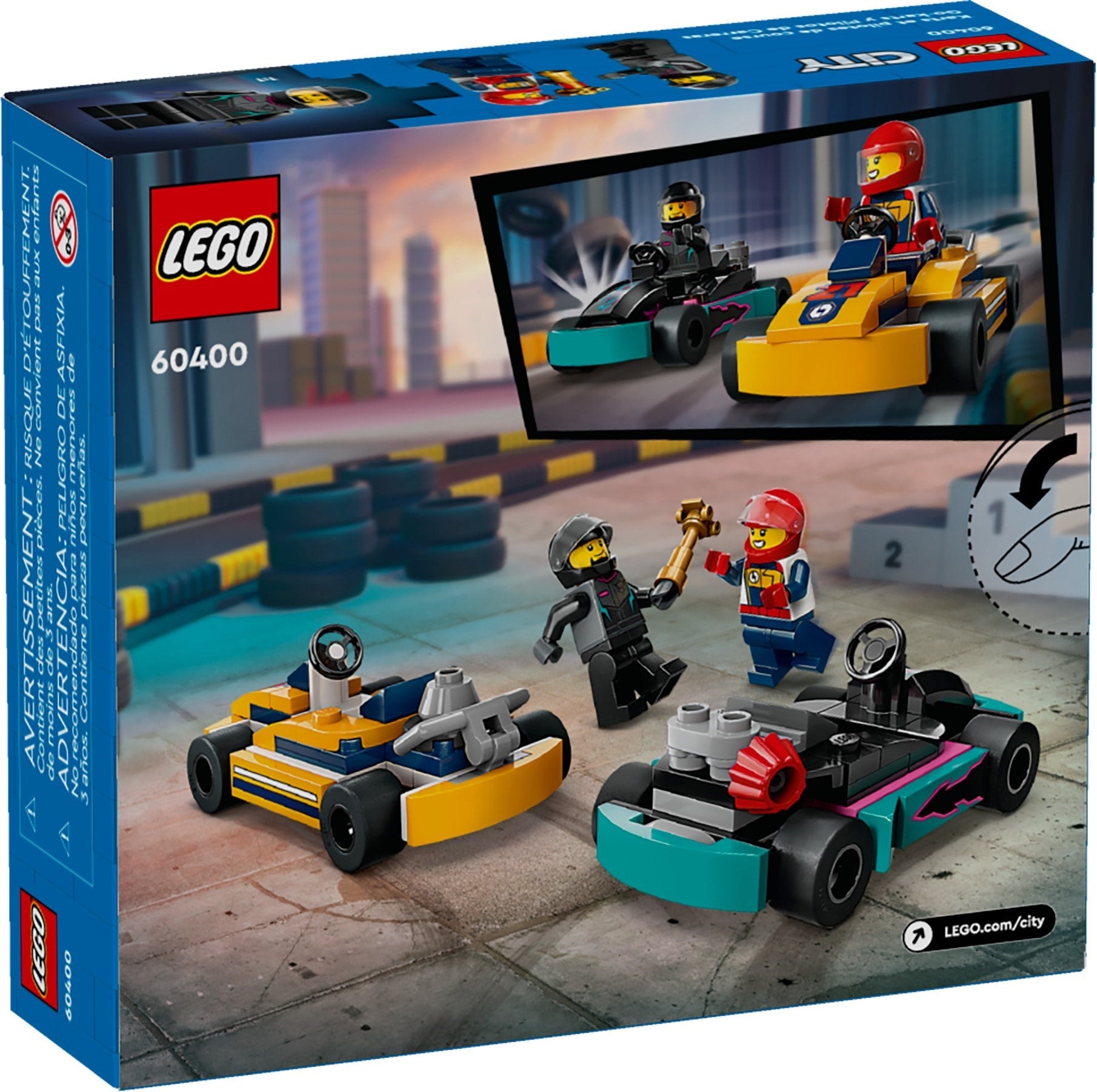 LEGO 60400 Go-Karts and Race Drivers