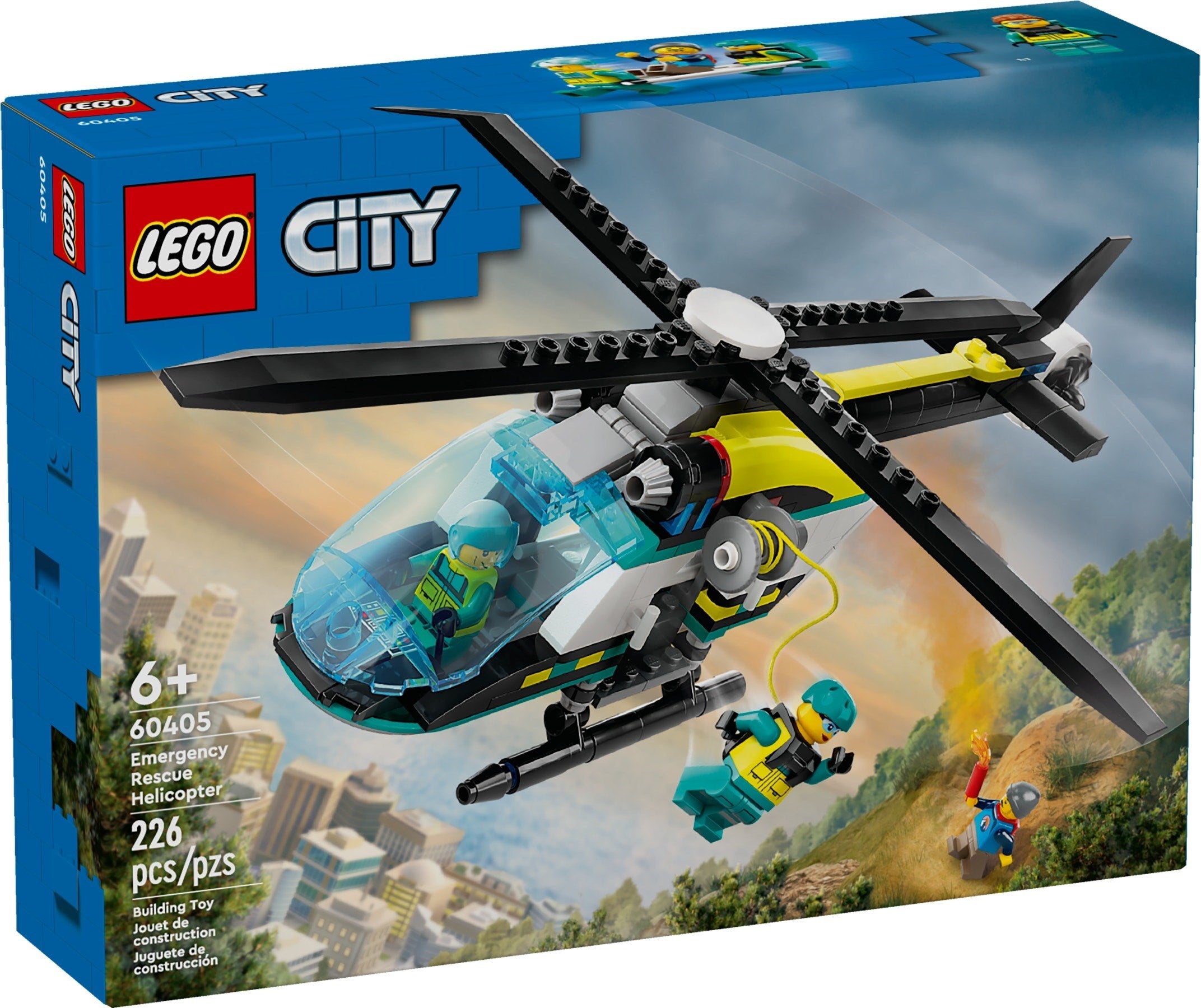 LEGO 60405 Emergency Rescue Helicopter