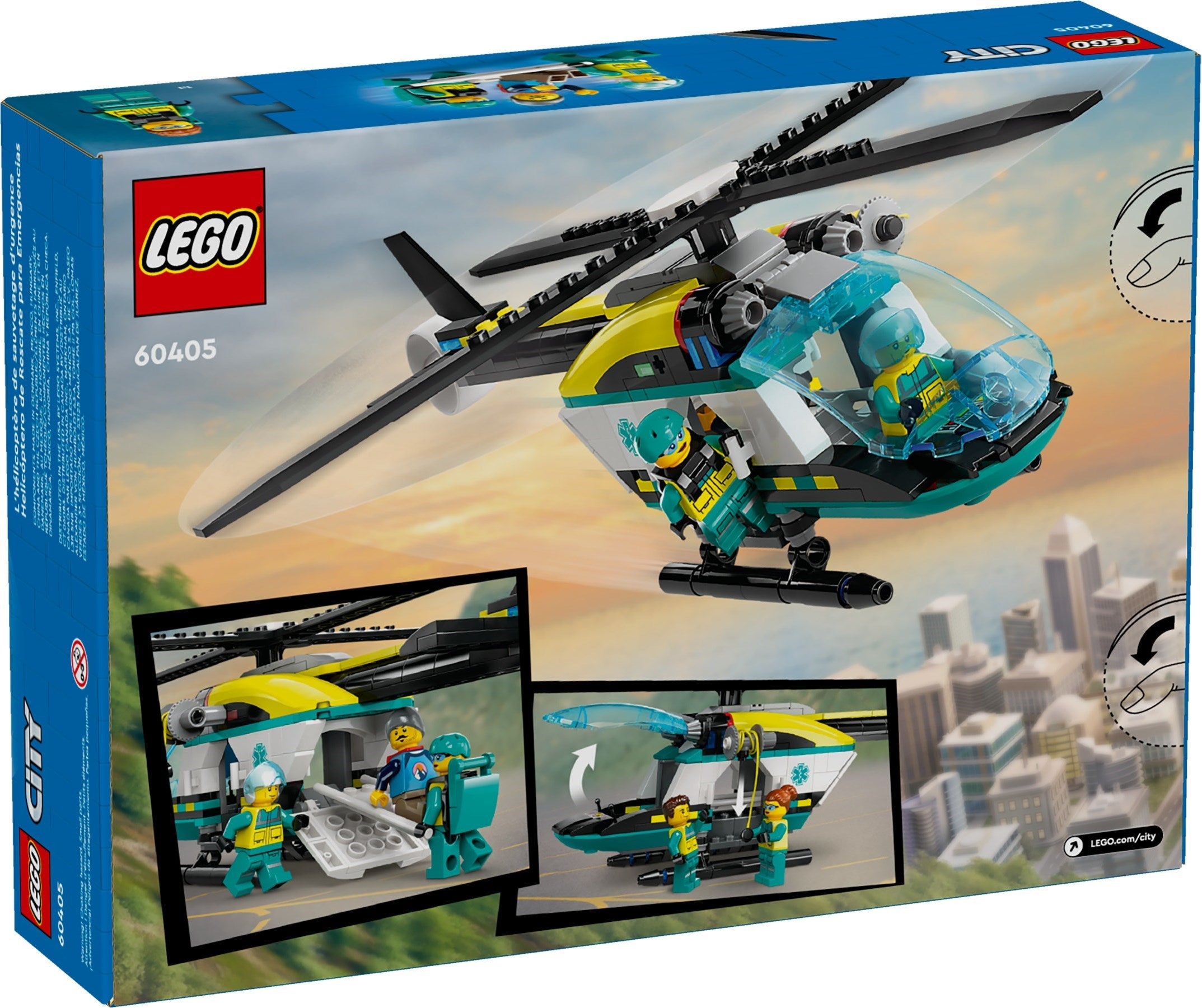 LEGO 60405 Emergency Rescue Helicopter