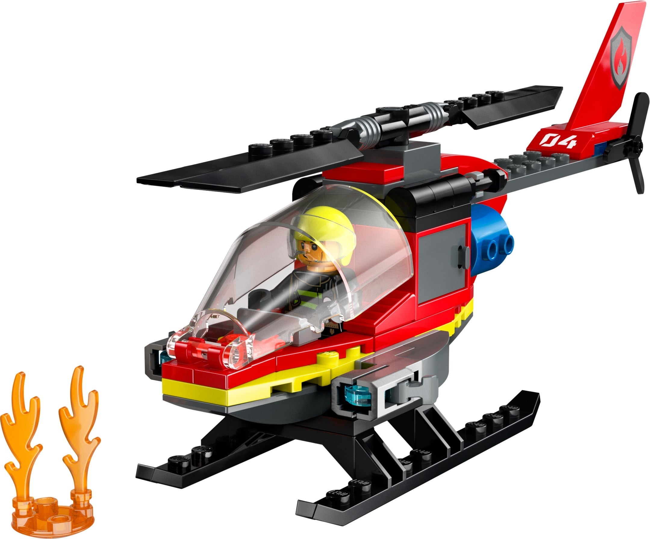 LEGO 60411 Fire Rescue Helicopter
