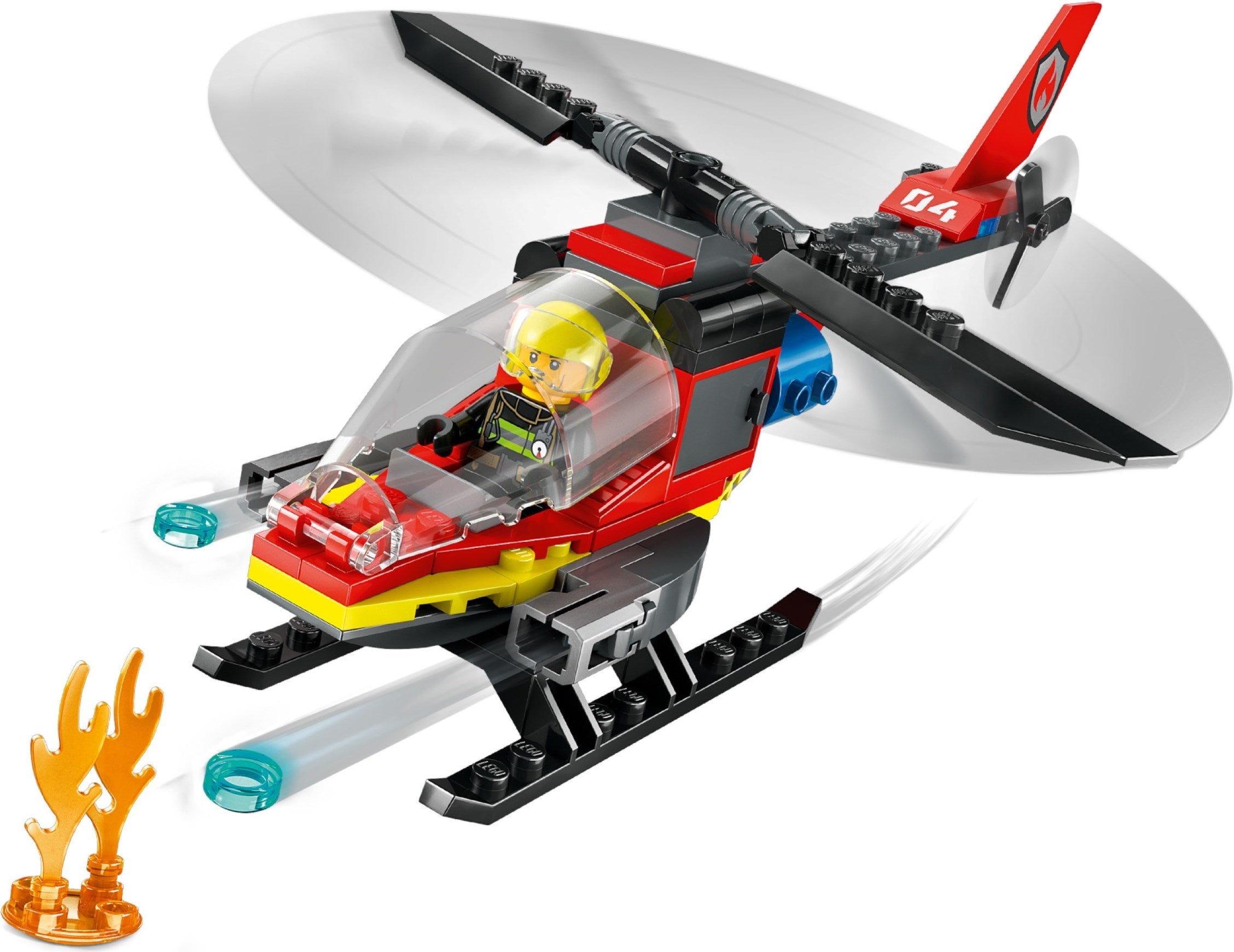LEGO 60411 Fire Rescue Helicopter