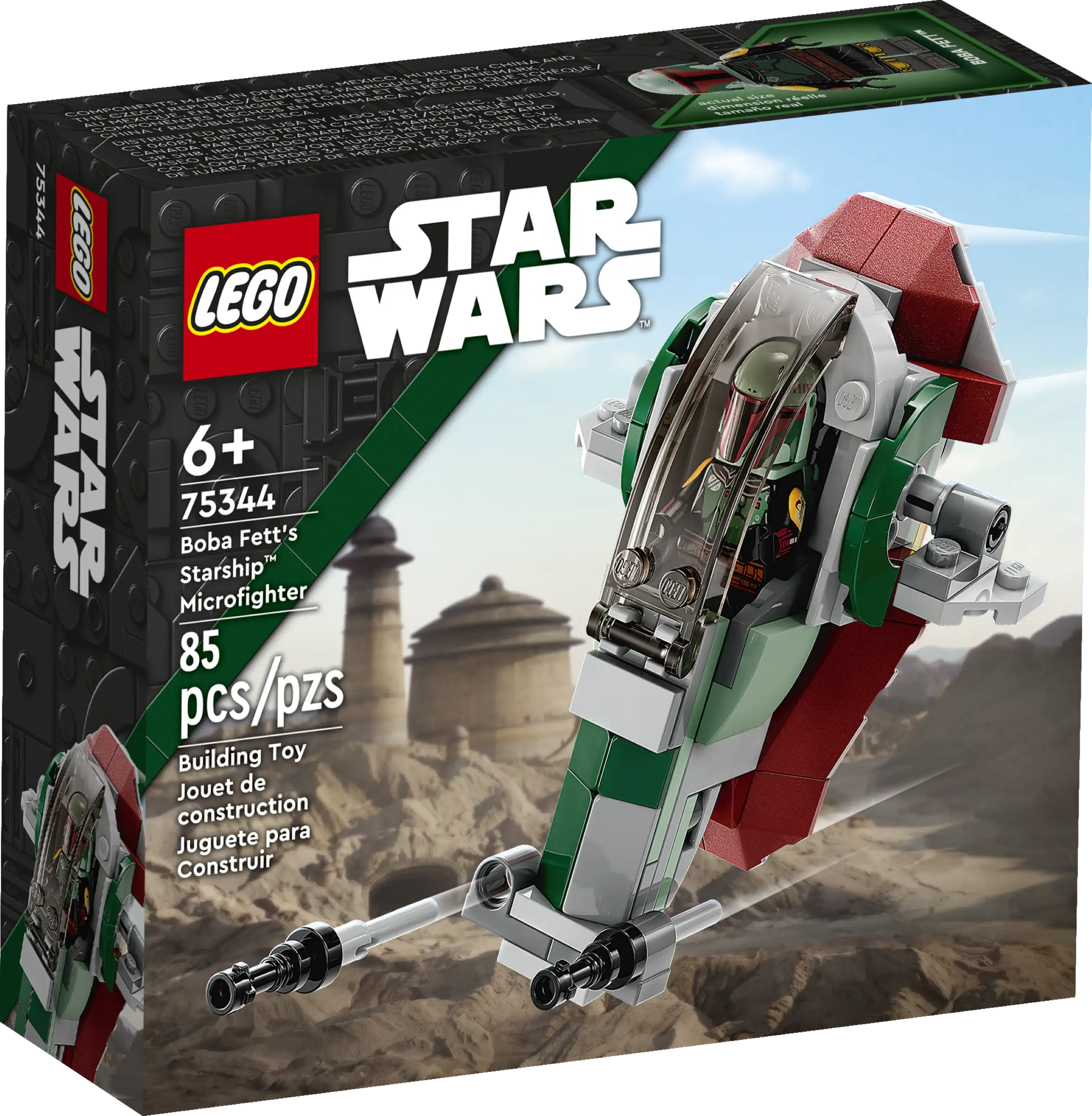 LEGO 75344 Boba Fett's Starship™ Microfighter