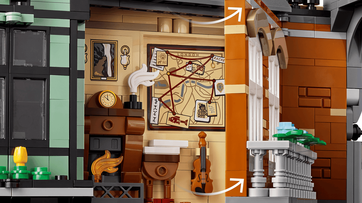 LEGO 10351 Sherlock Holmes: Book Nook