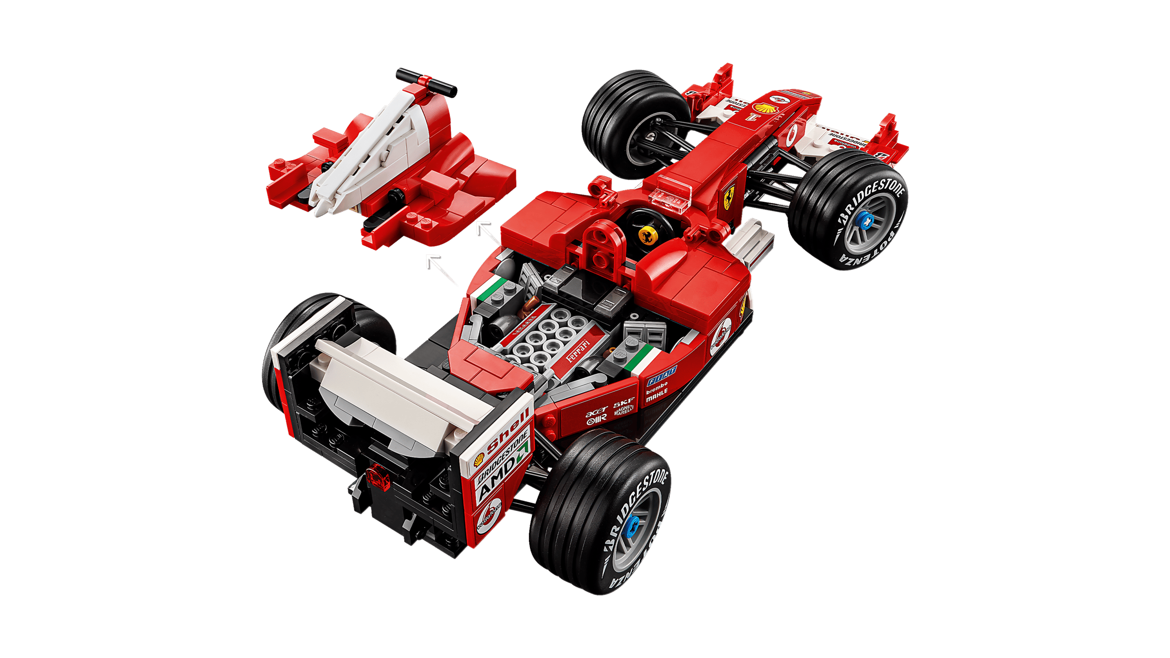 LEGO 11375 Ferrari F2004 & Michael Schumacher