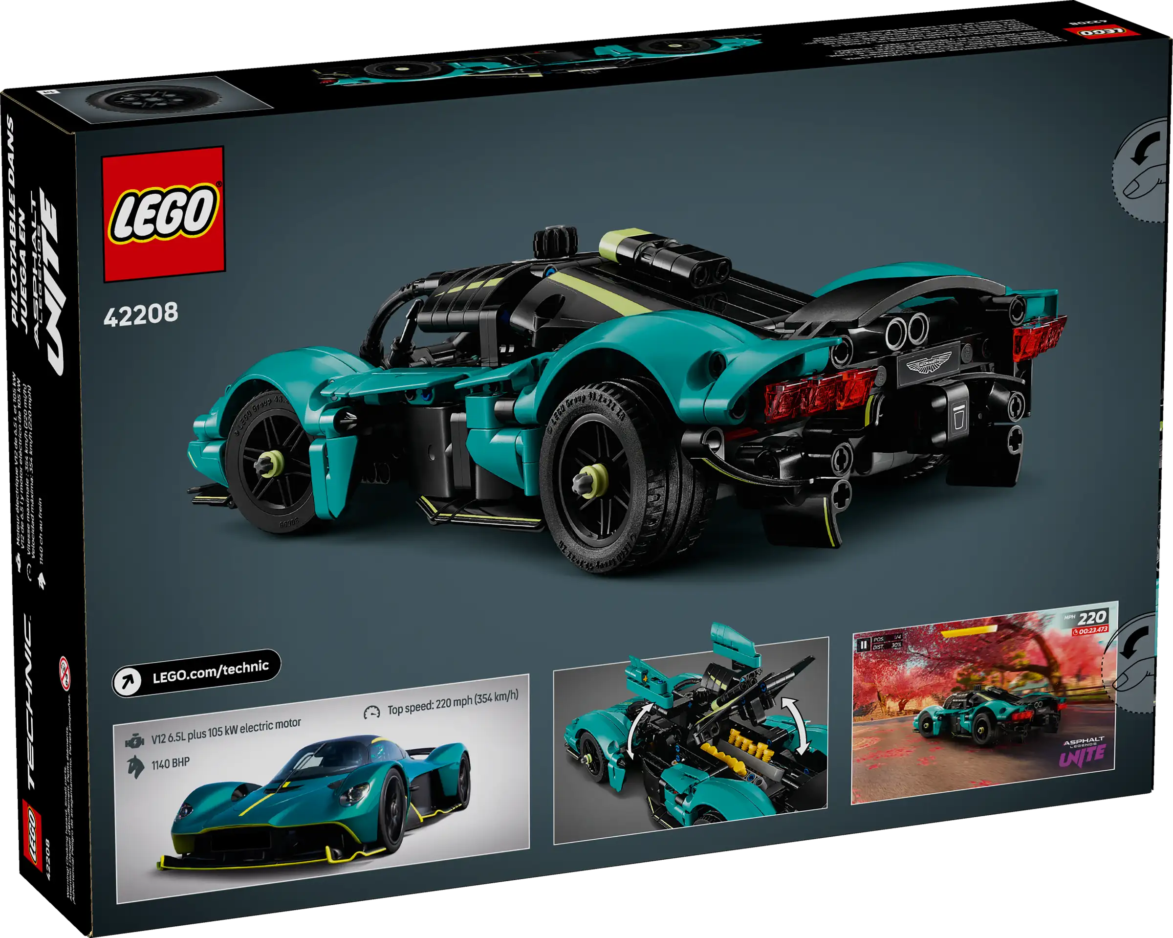 LEGO 42208 Aston Martin Valkyrie