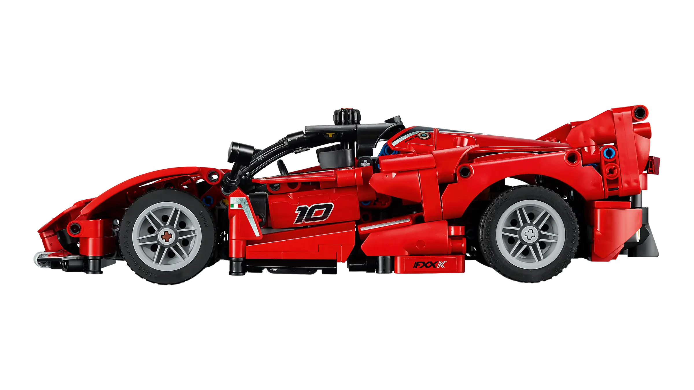 LEGO 42212 Ferrari FXX K car model on a white background