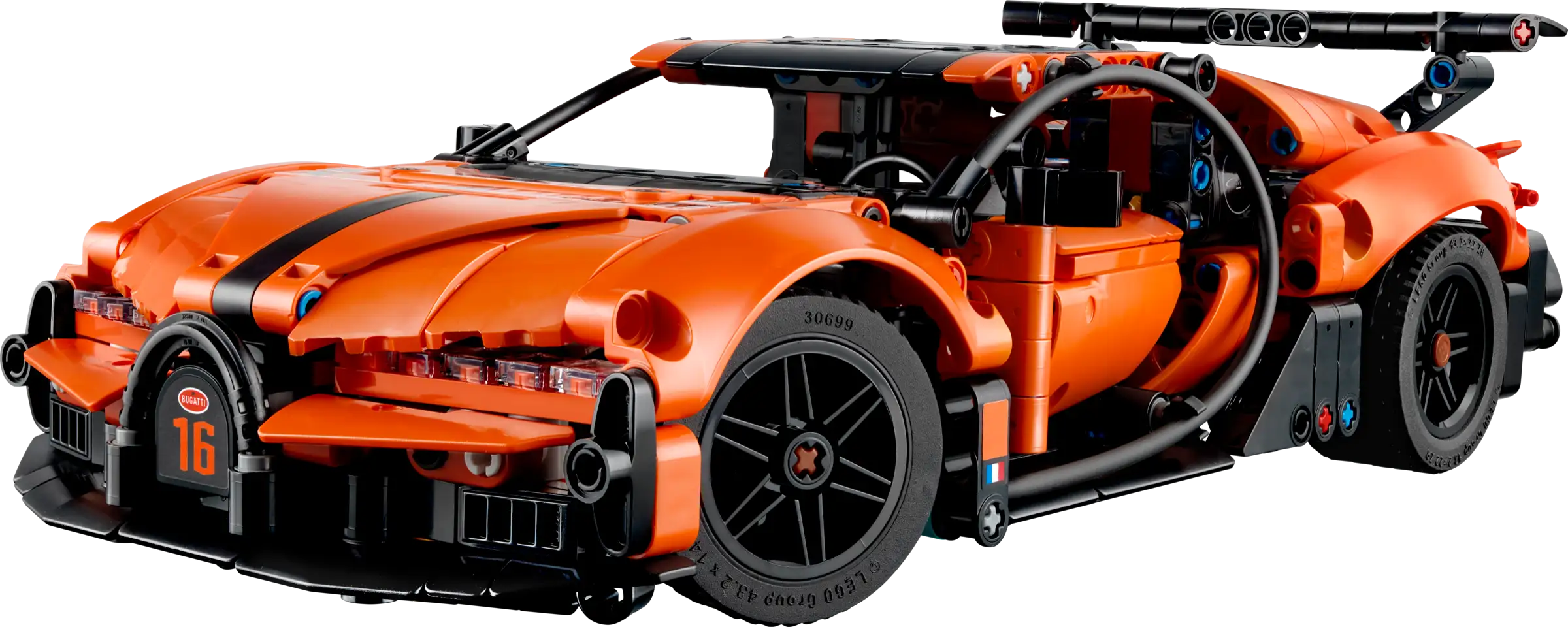 LEGO 42222 Bugatti Chiron Pur Sport Hypercar