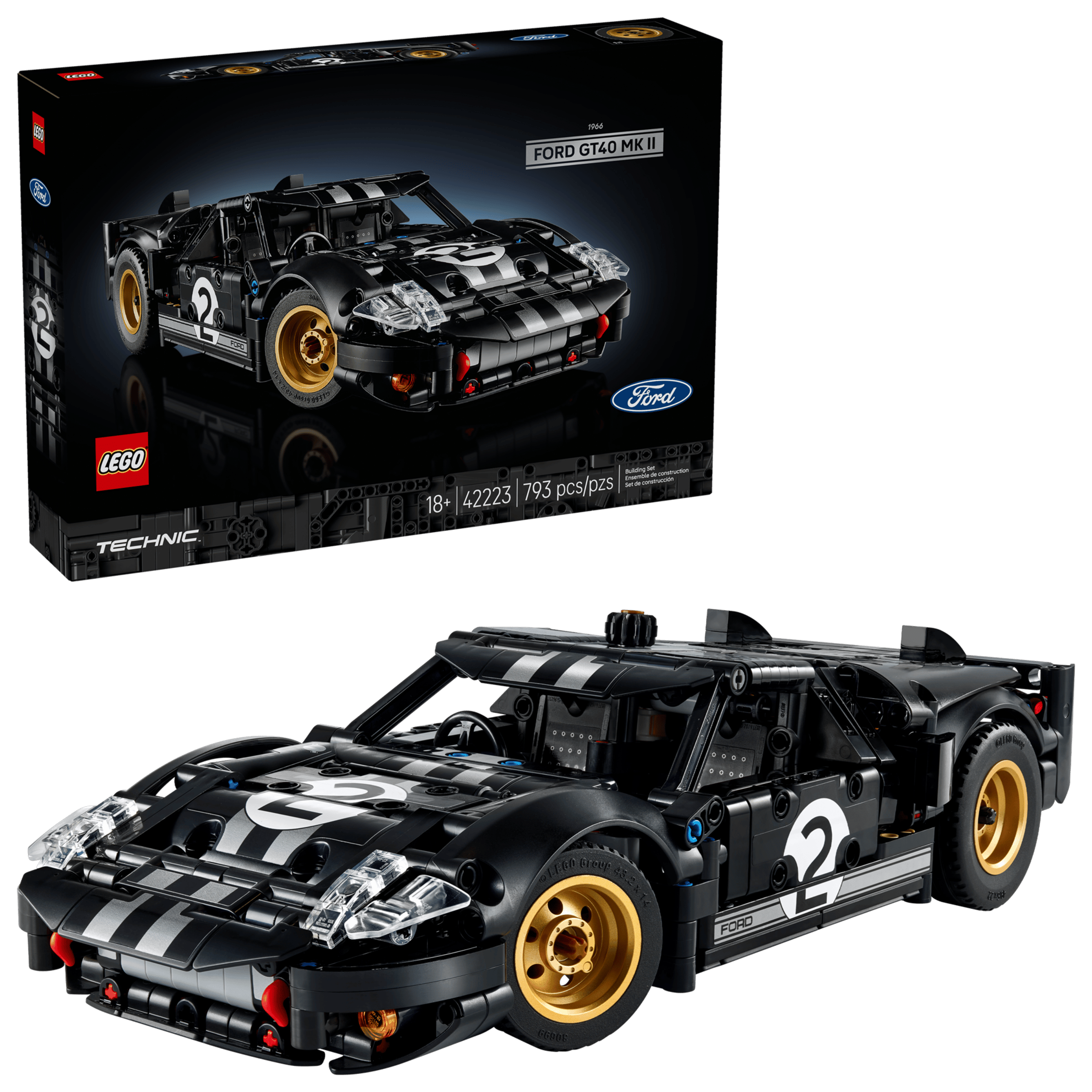 LEGO 42223 1966 Ford GT40 MKII