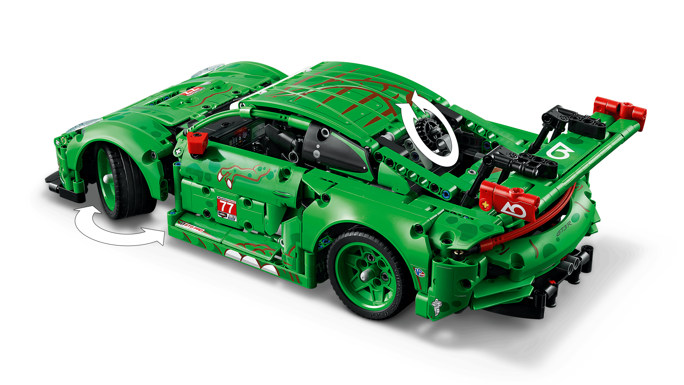 LEGO 42224 Porsche 911 GT3 R REXY AO Racing