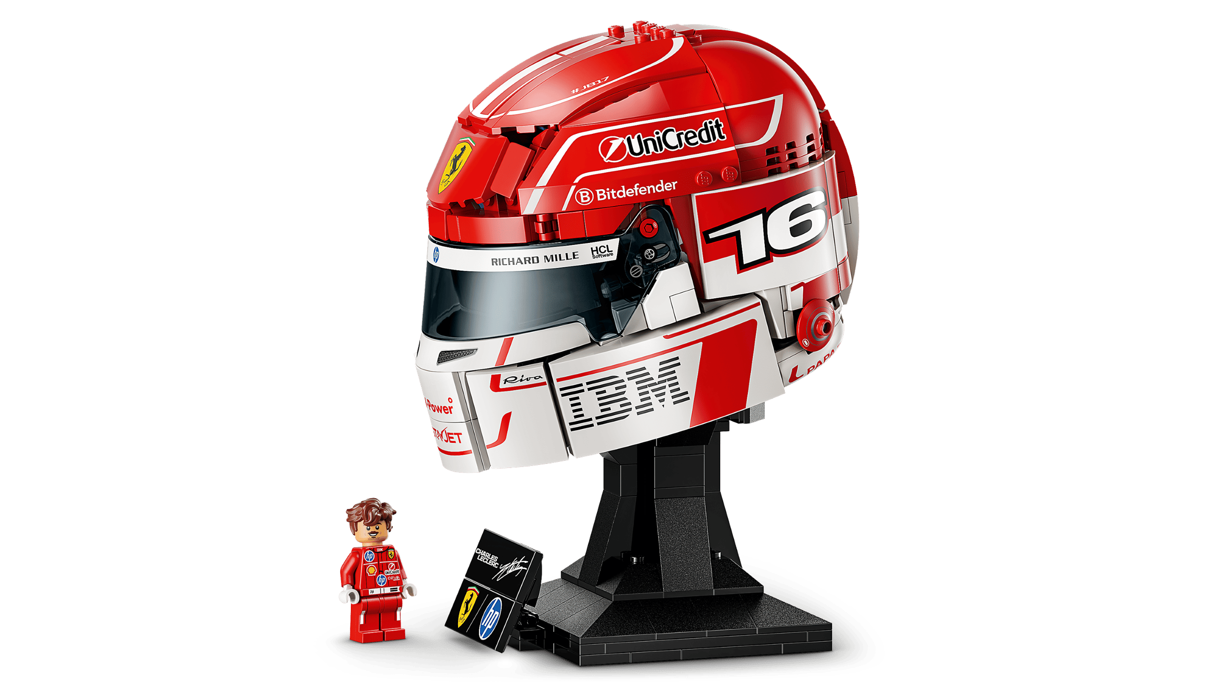 LEGO 43014 Scuderia Ferrari HP Charles Leclerc Helmet