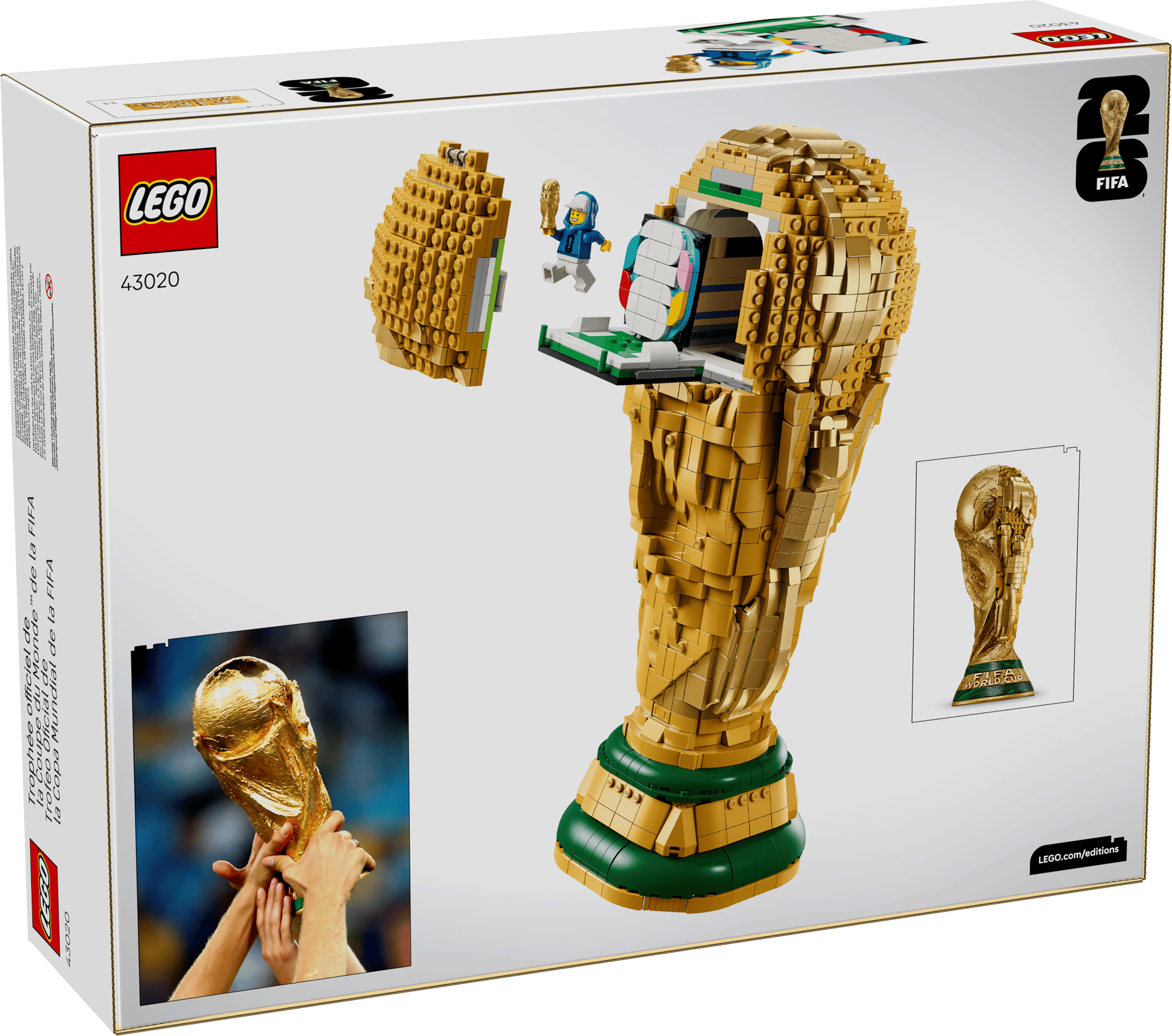 LEGO 43020 FIFA World Cup Official Trophy