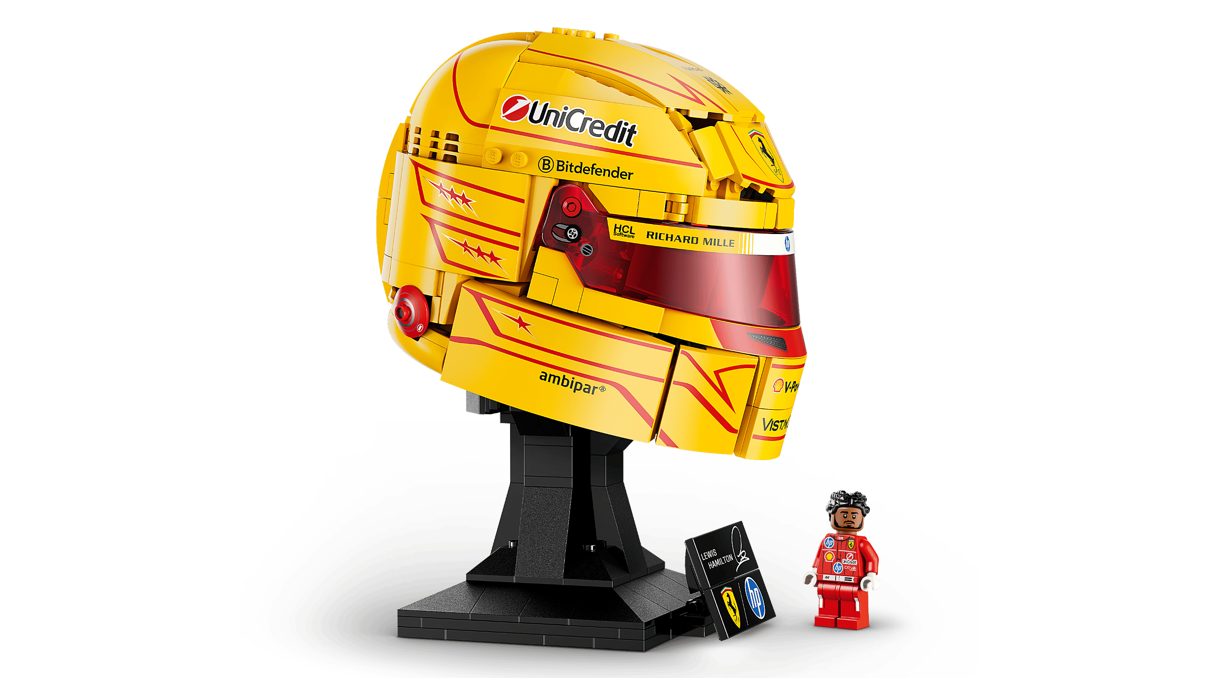 LEGO 43022 Scuderia Ferrari HP Lewis Hamilton Helmet