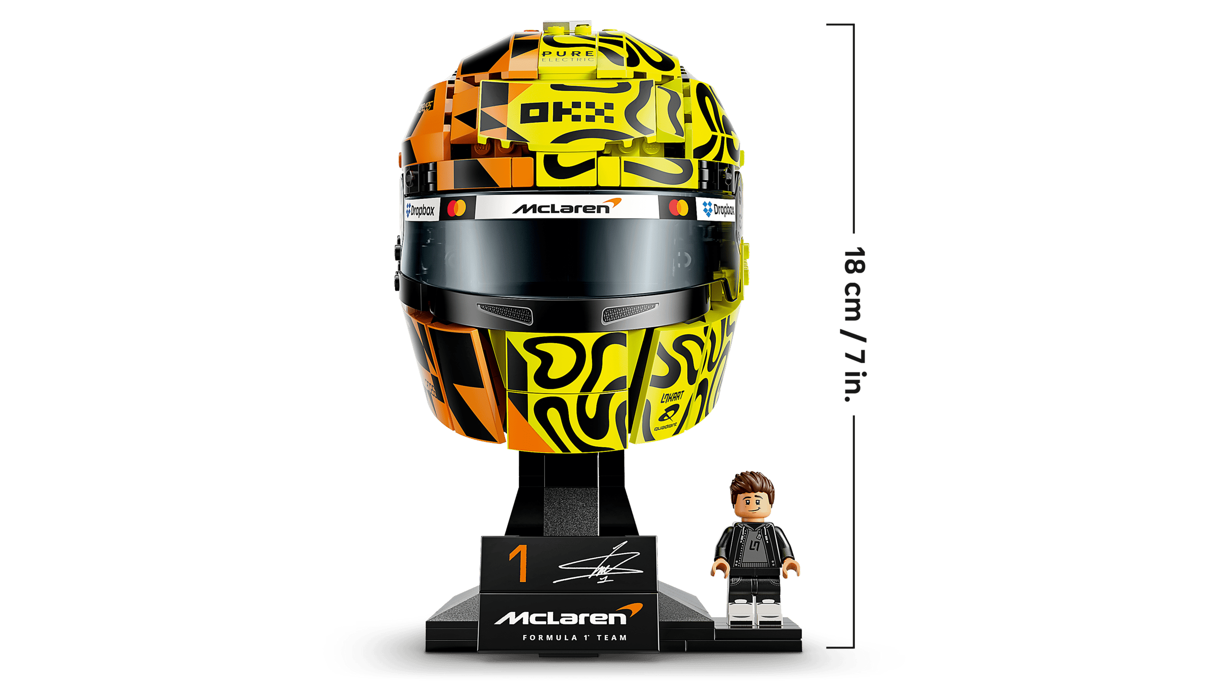 LEGO 43023 McLaren Mastercard F1® Team Lando Norris Helmet