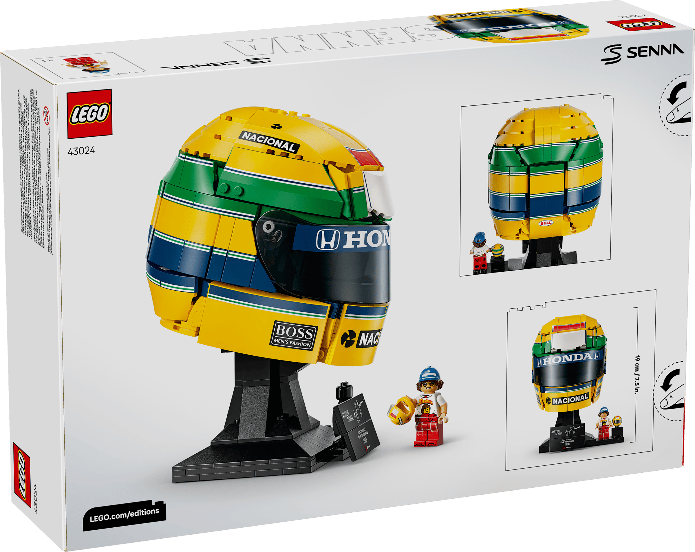 LEGO 43024 Ayrton Senna Helmet