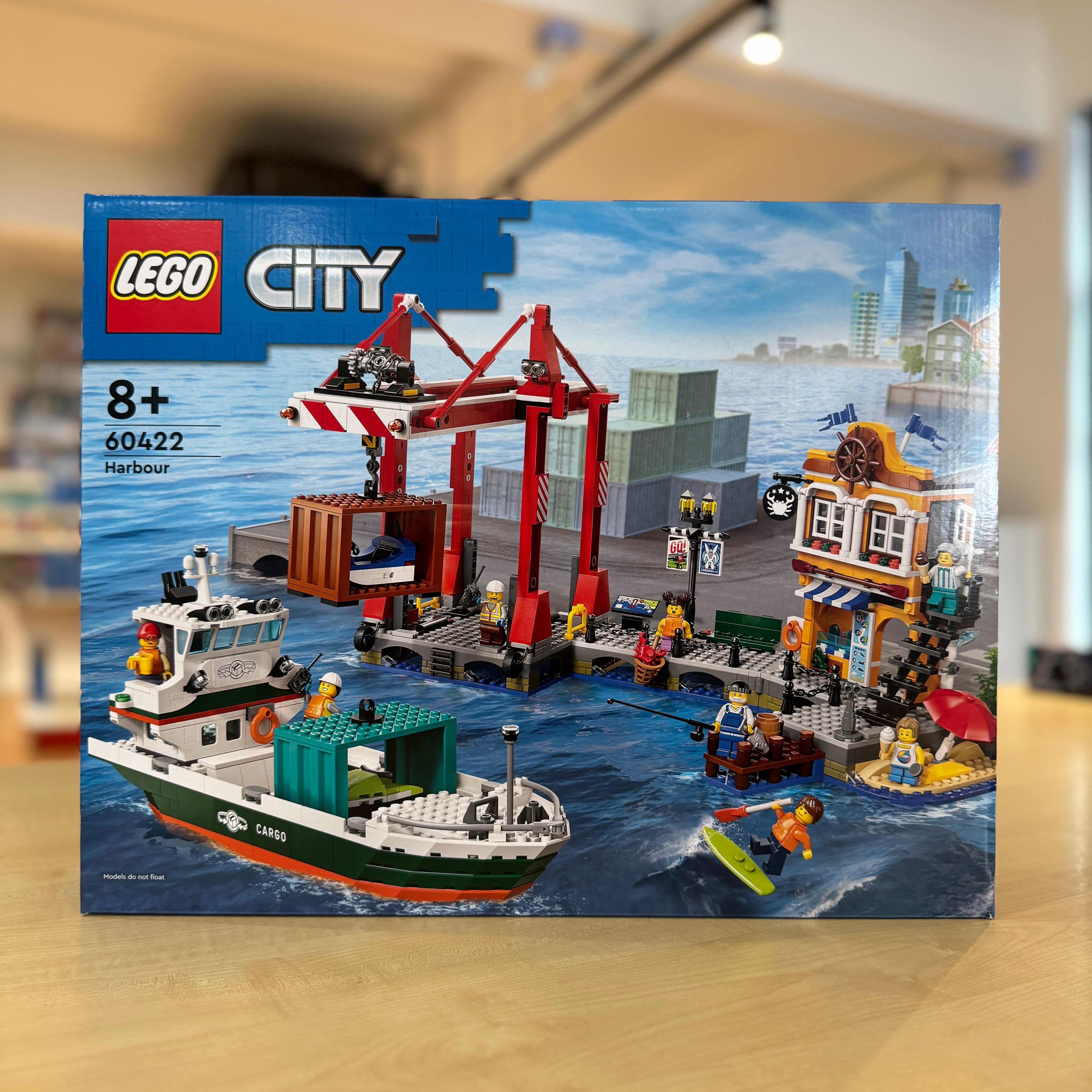 LEGO 60422 Seaside Harbour with Cargo Ship